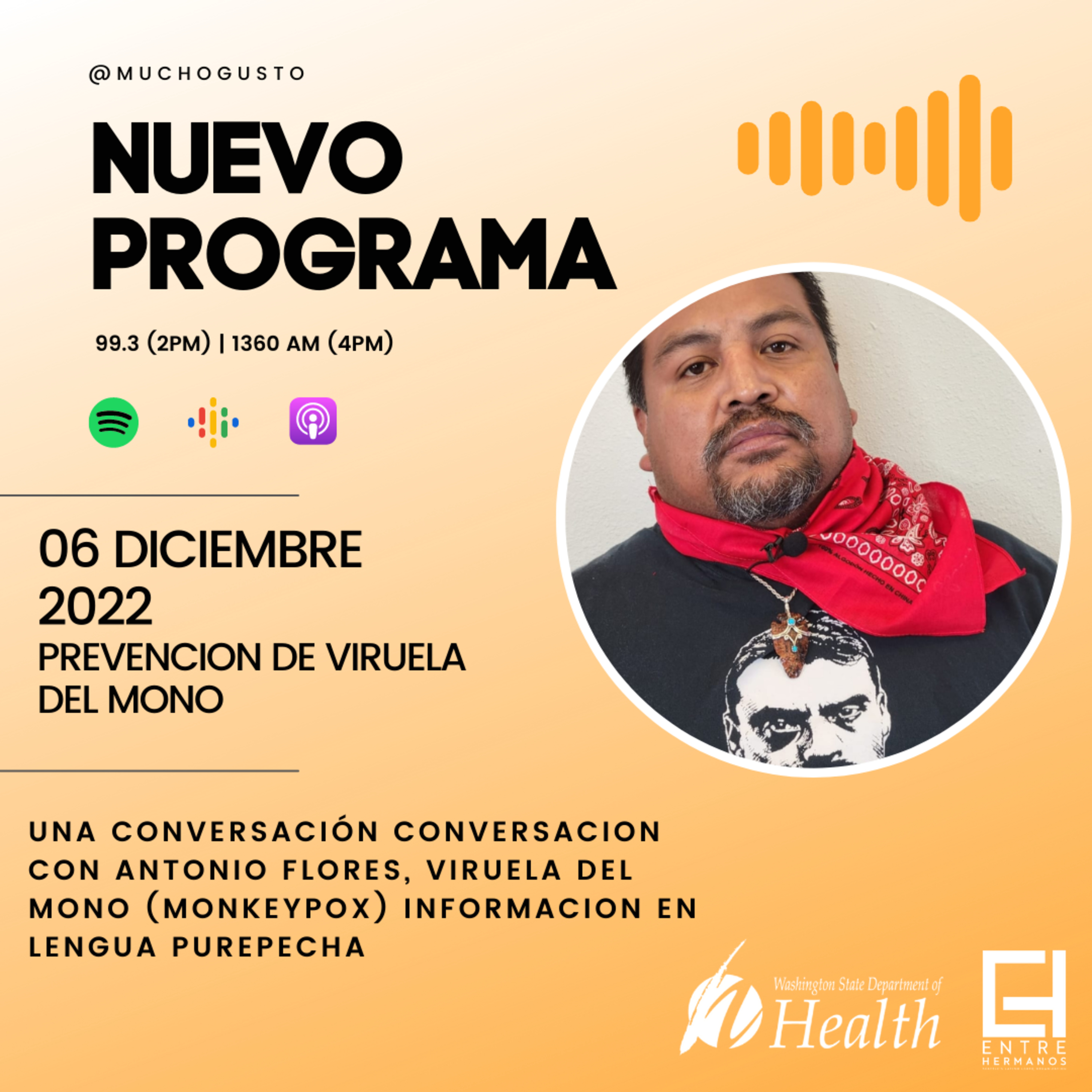Portada de Mucho Gusto Radio