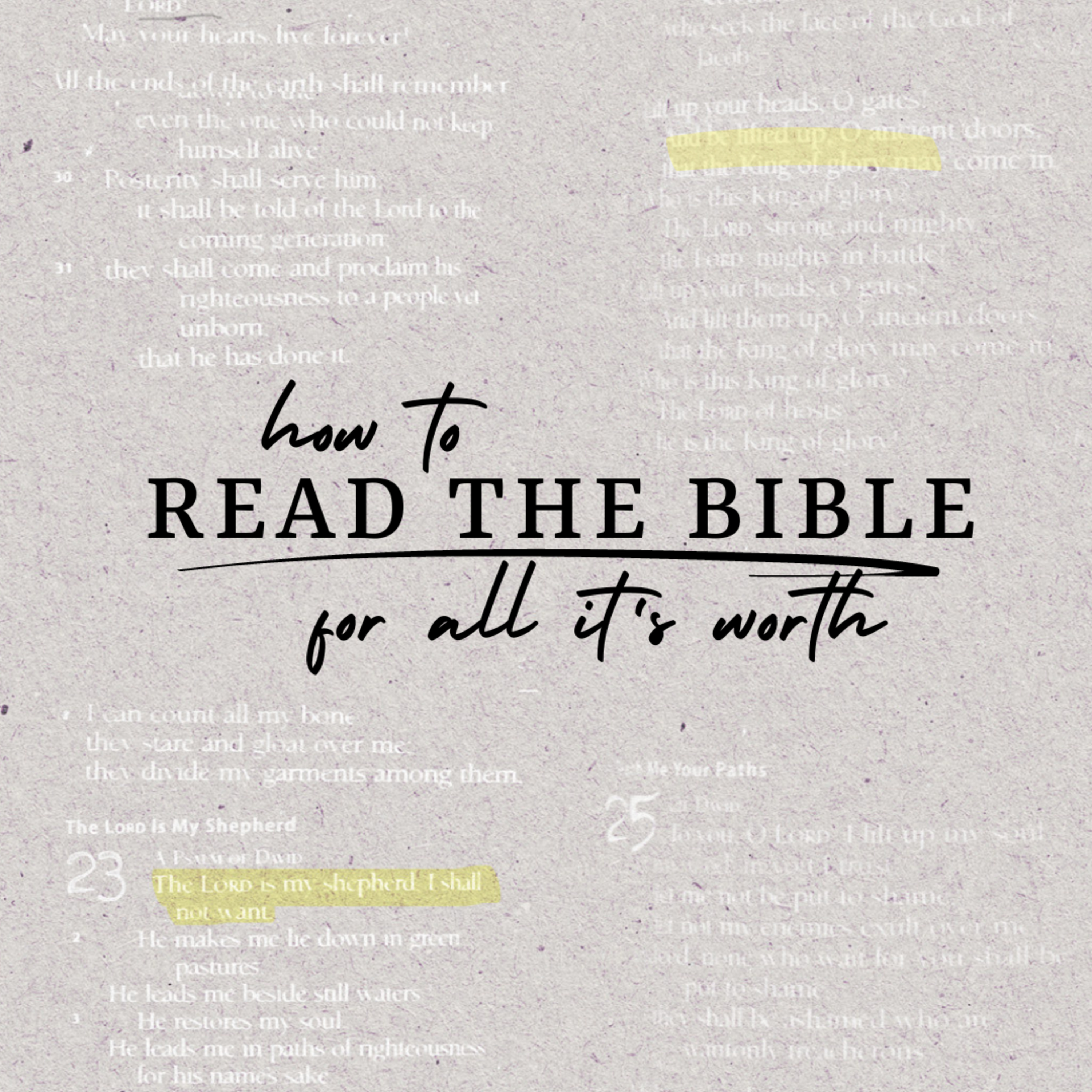 How To Read The Bible For All It's Worth, Week 13, Epistolary Genre, 30Nov22 episode artwork