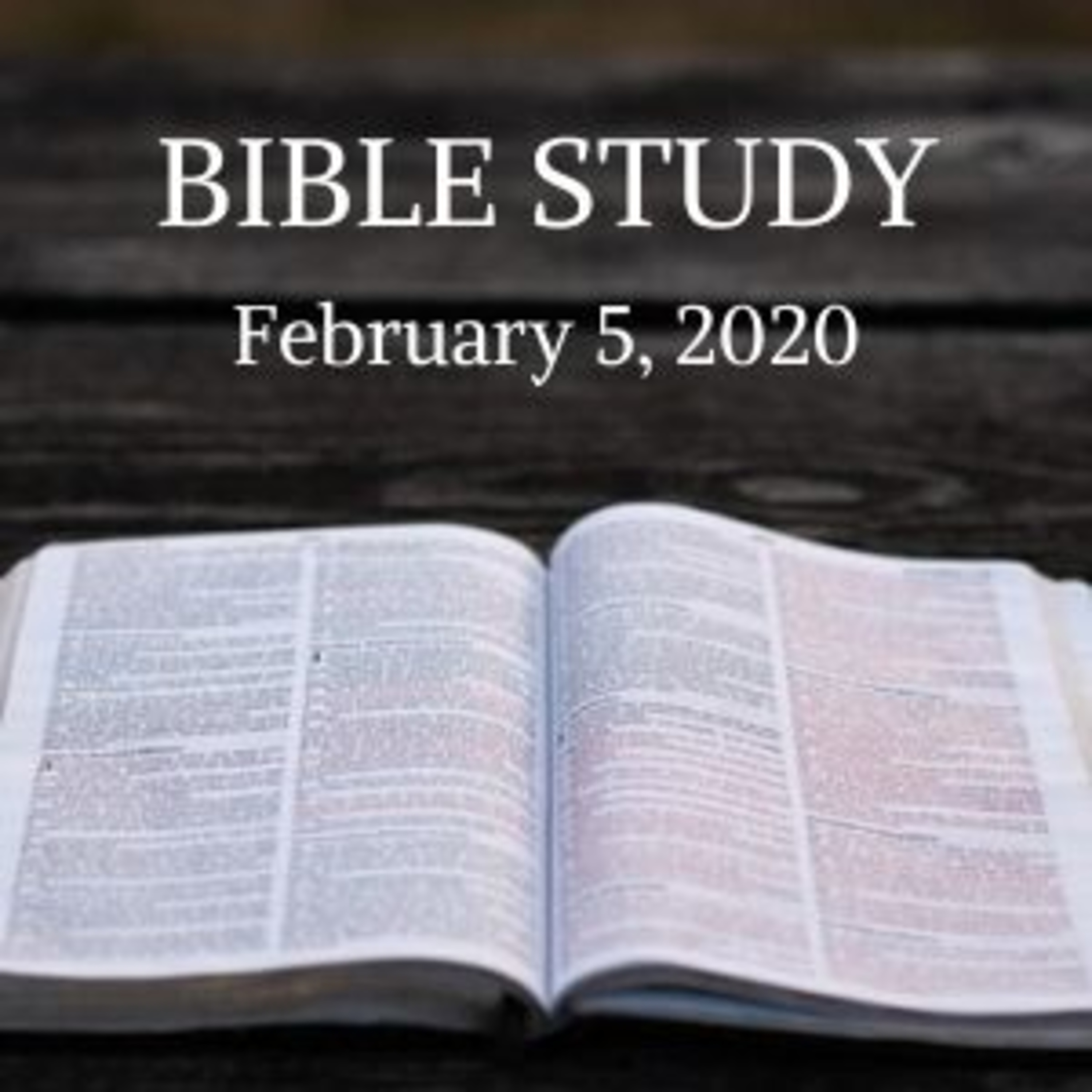 Bro. Joe Patterson - Wednesday Night Bible Study - 2/5/20