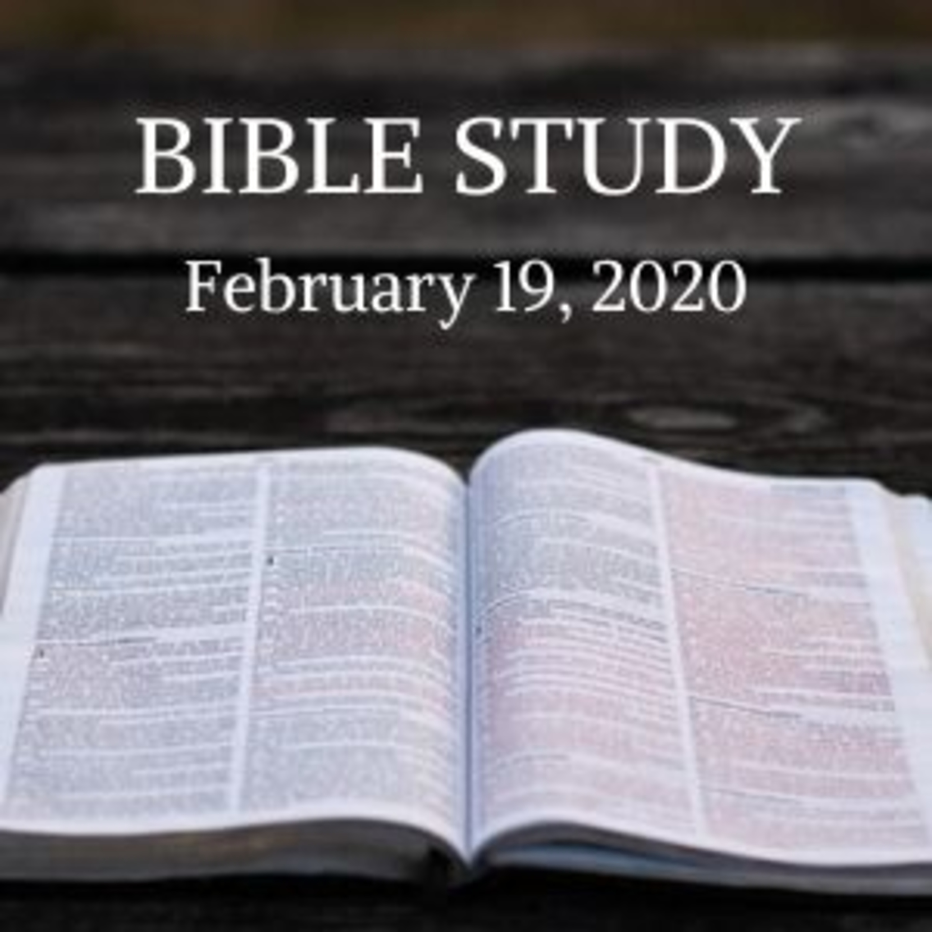 Bro. Joe Patterson - Wednesday Night Bible Study - 2/19/20
