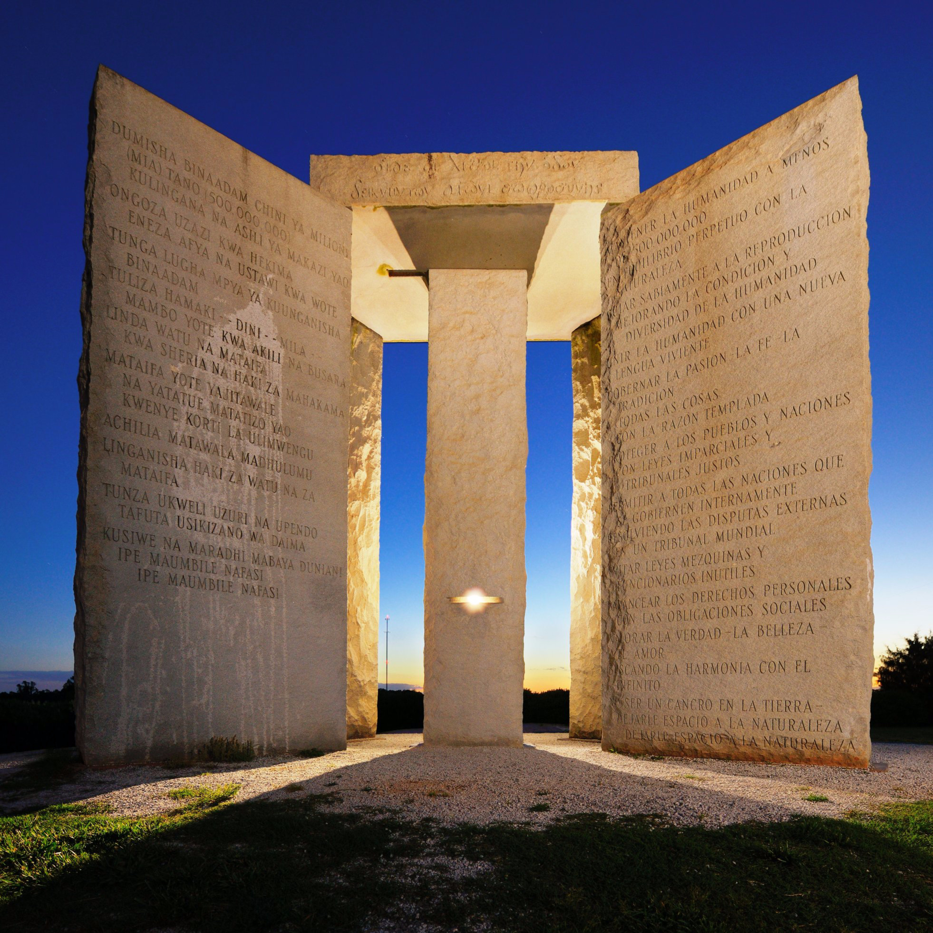 The Georgia Guidestones episode artwork