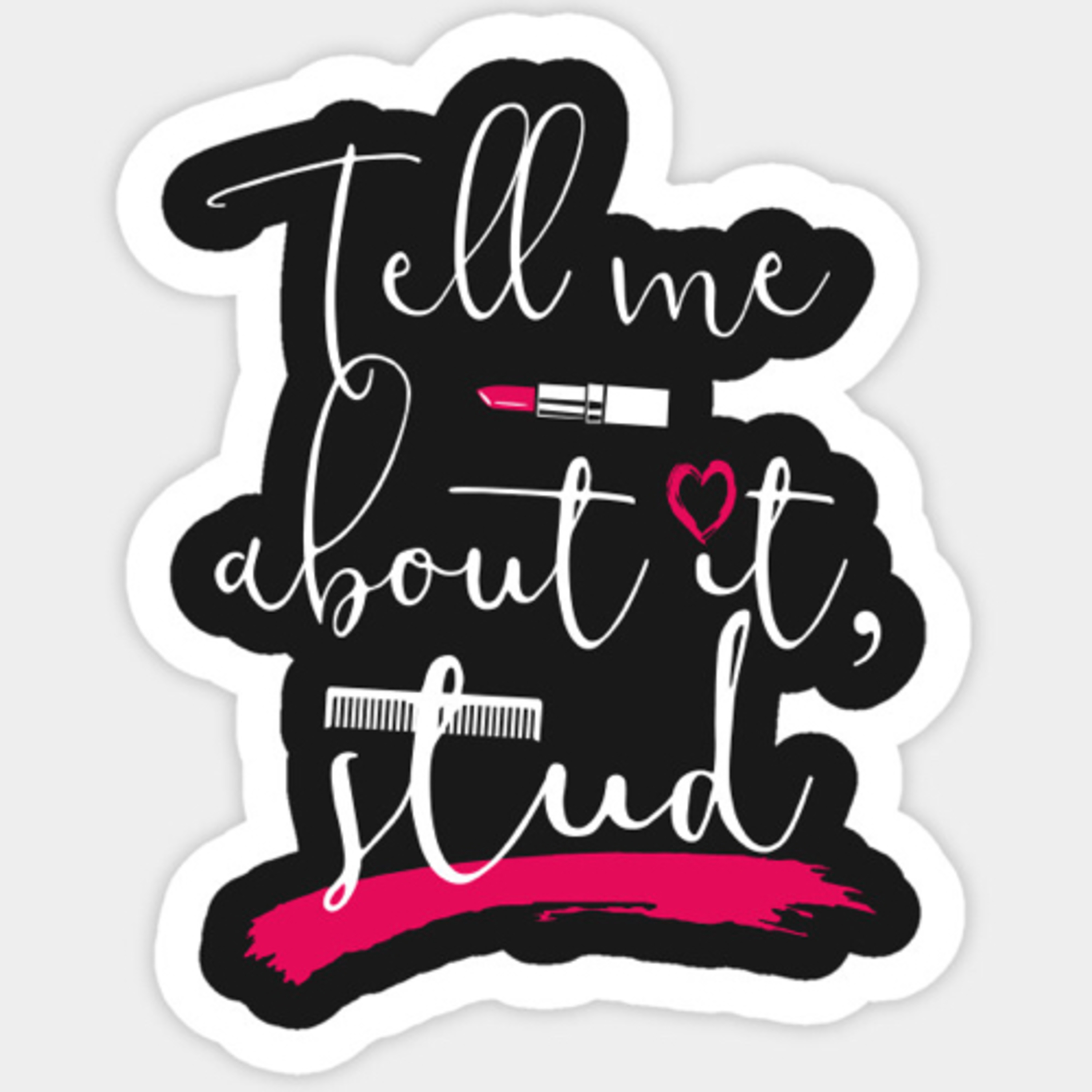 Tell me about it, stud episode artwork