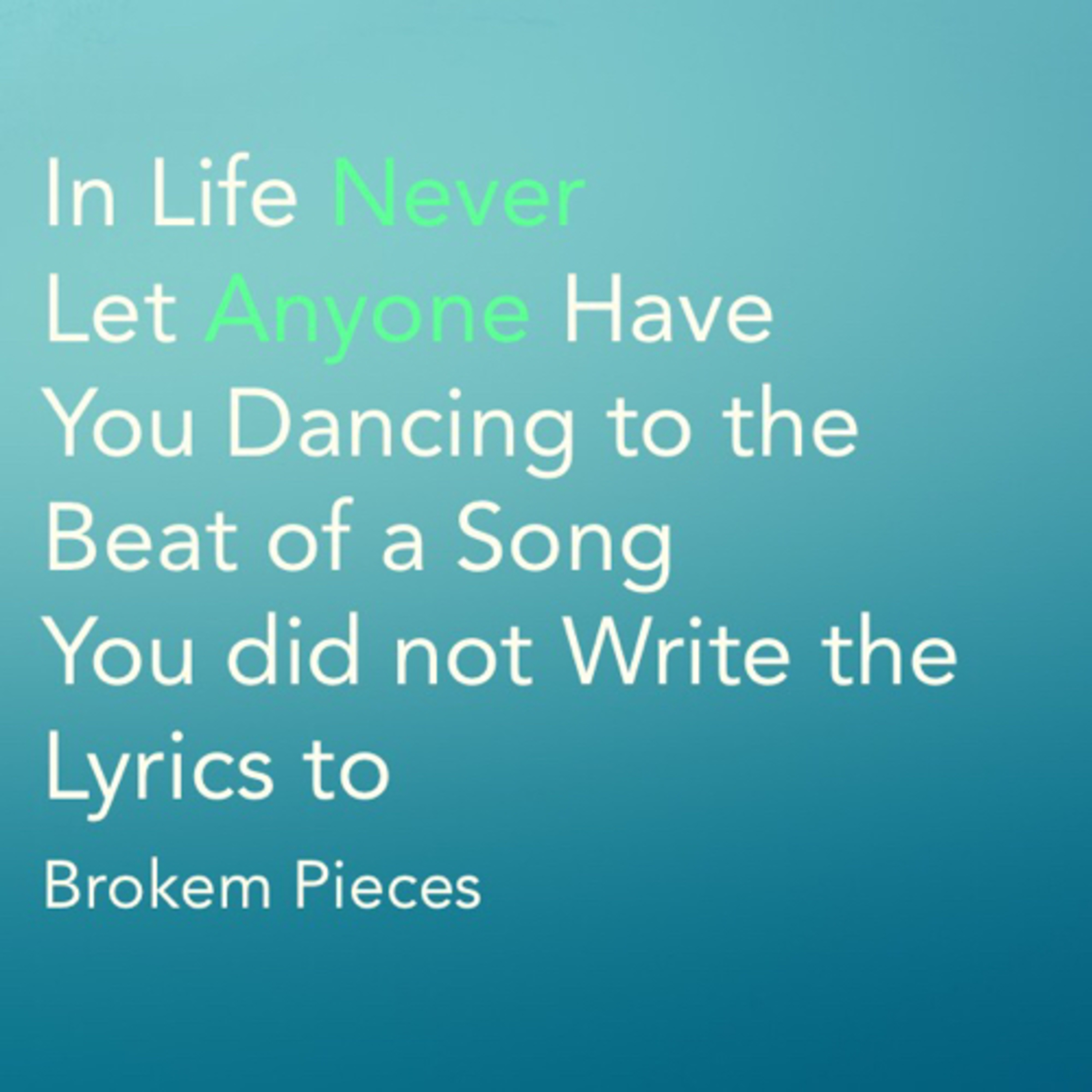 I THOUGHT ABOUT GIVING UP!
