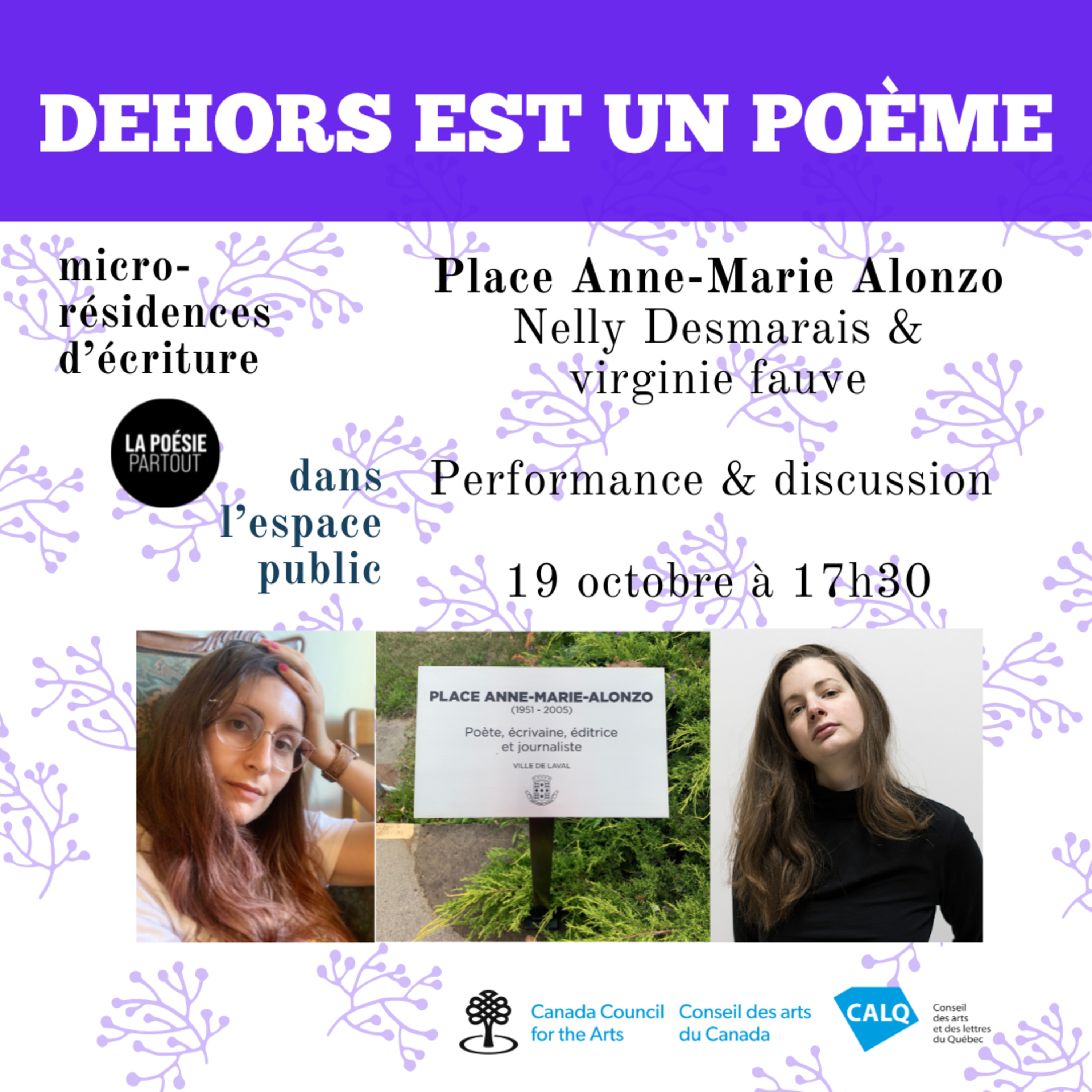Dehors est un poème