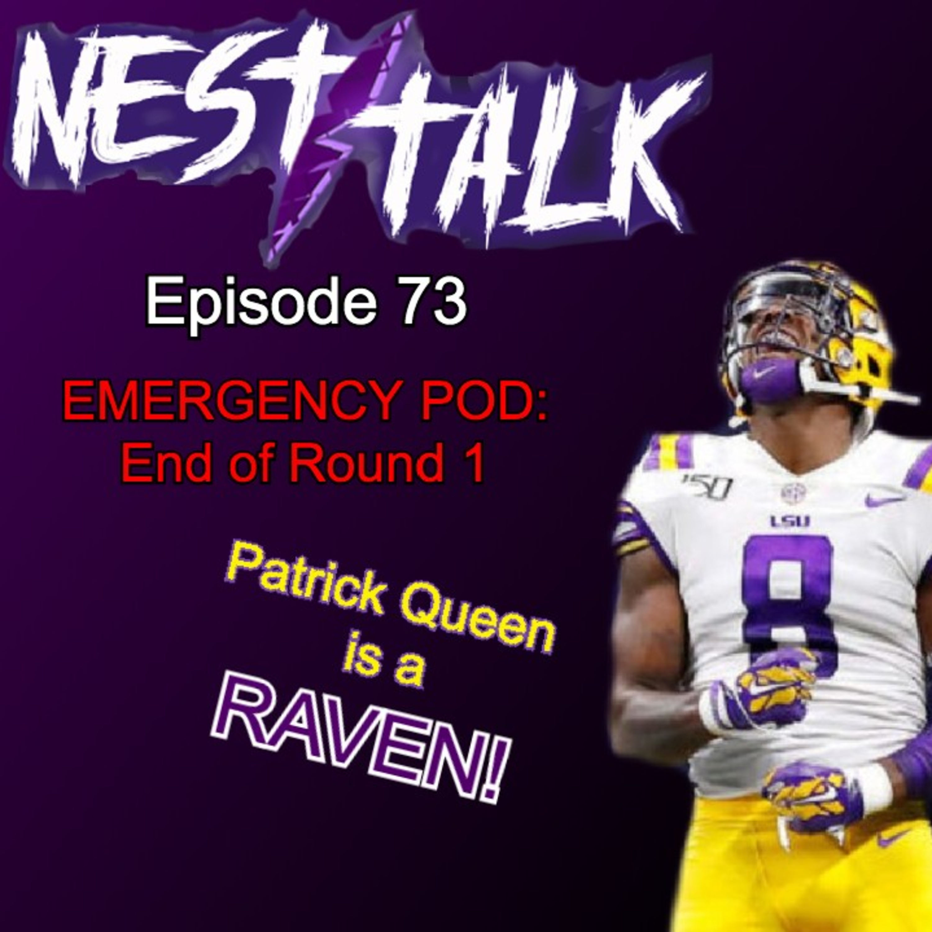Episode 73, Emergency Edition, First Round of the Draft is DONE episode artwork