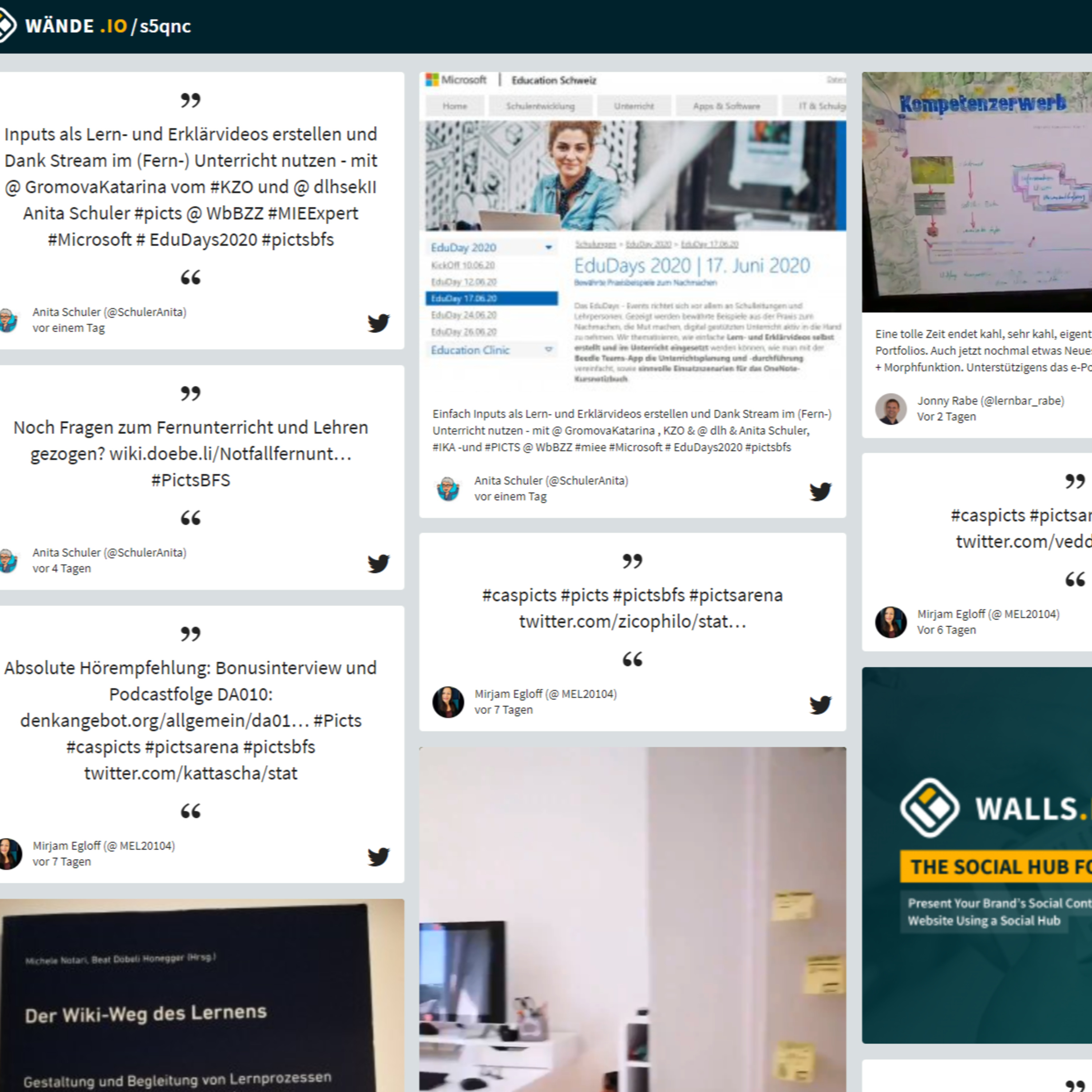 WOL - working out loud unter Berufsschullehrpersonen