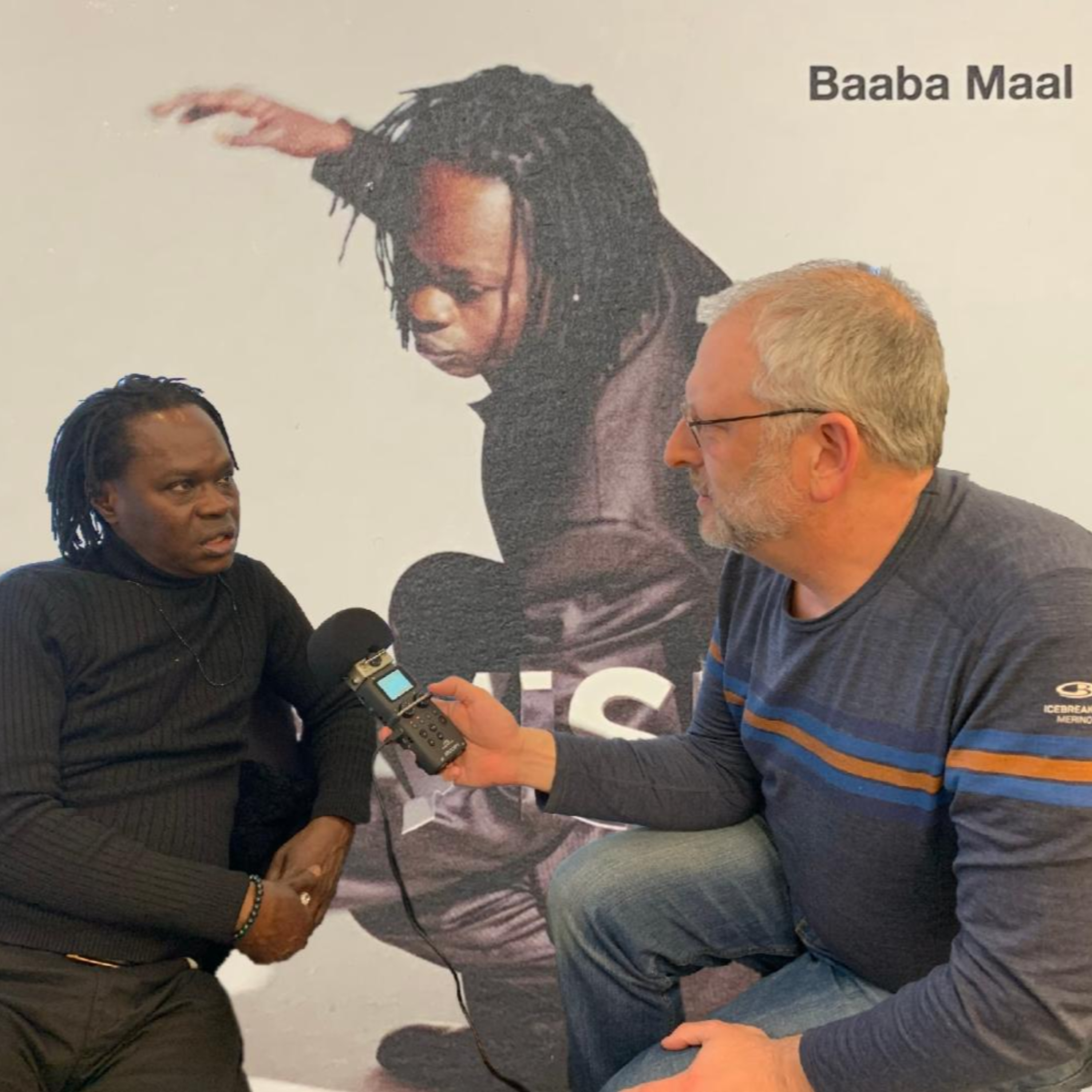 An interview with Baaba Maal about his 2 year trip across West Africa with Mansour Seck to learn the region's folk music episode artwork