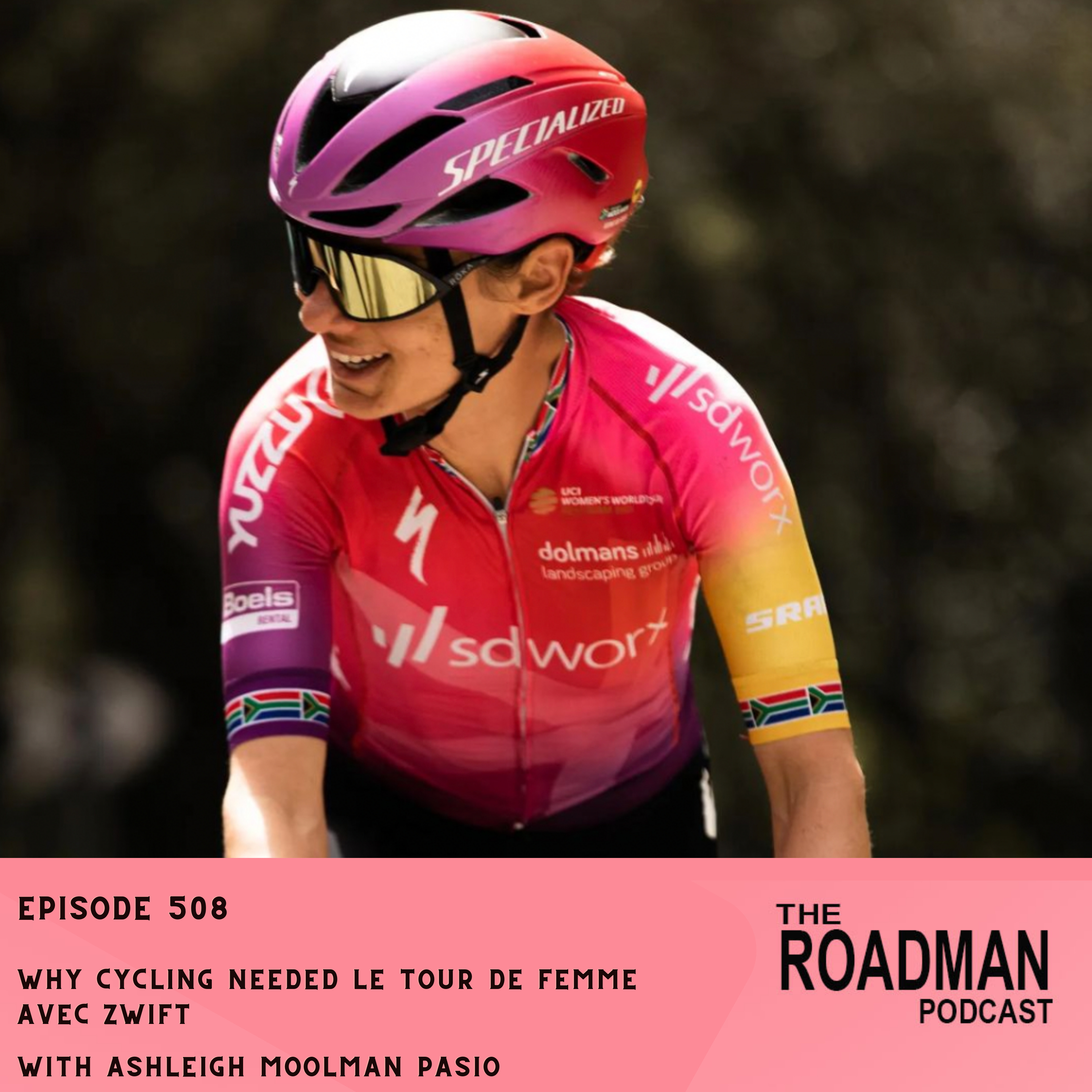 Why Cycling Needed Le Tour de Femme Avec Zwift with Ashleigh Moolman Pasio