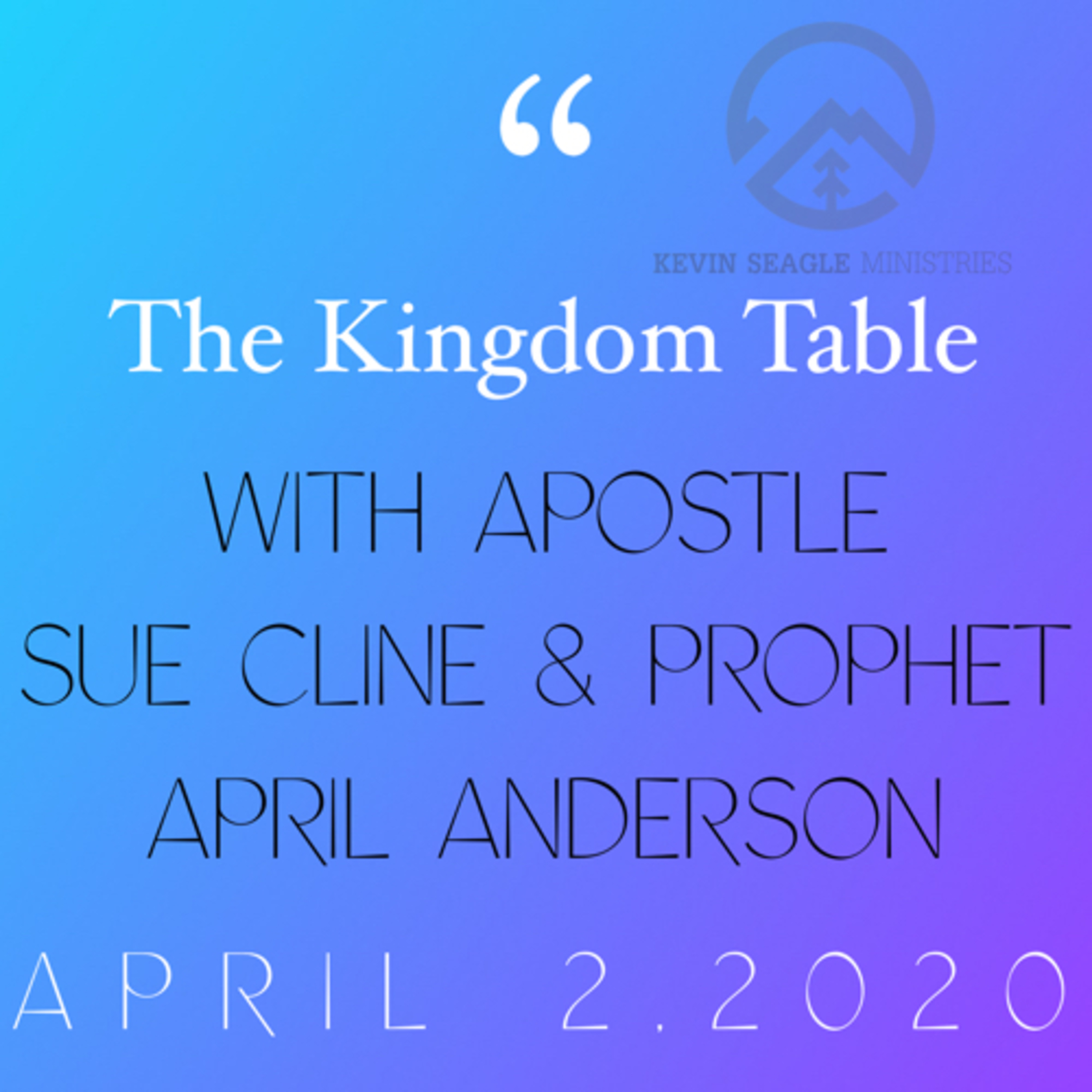 Kingdom Table- With Sue Cline and April Anderson!  episode artwork