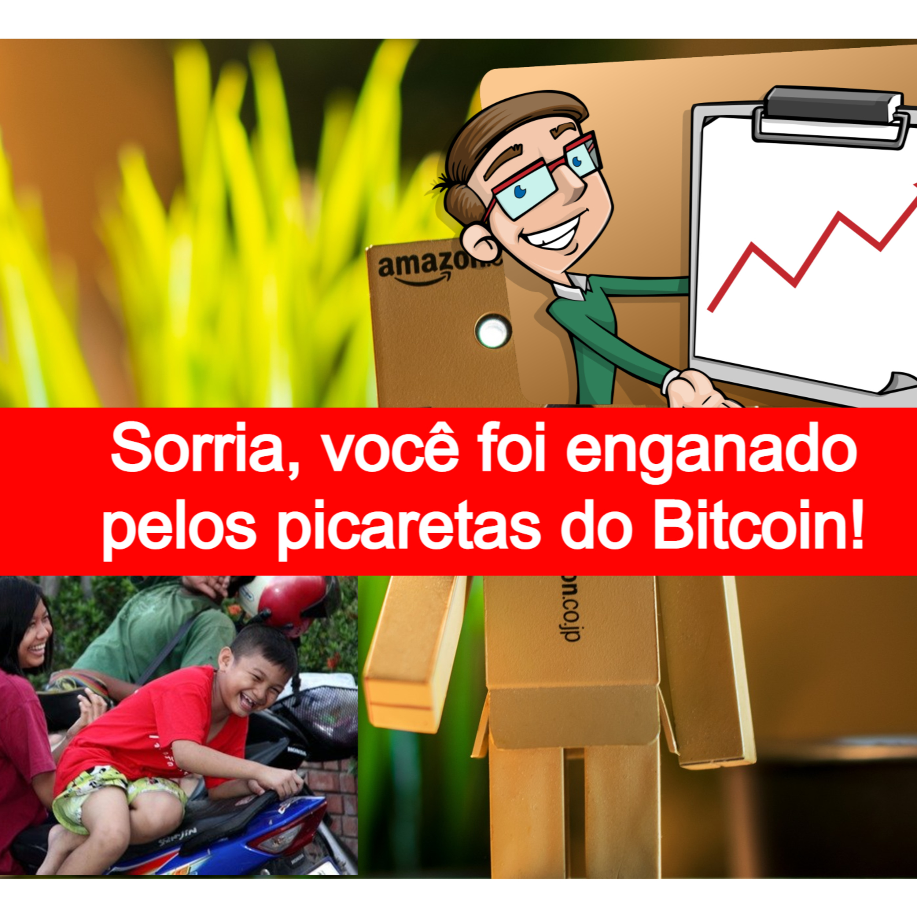 Lições sobre o Último Golpe dos Picaretas. A Amazon NÃO vai aceitar Bitcoin.
