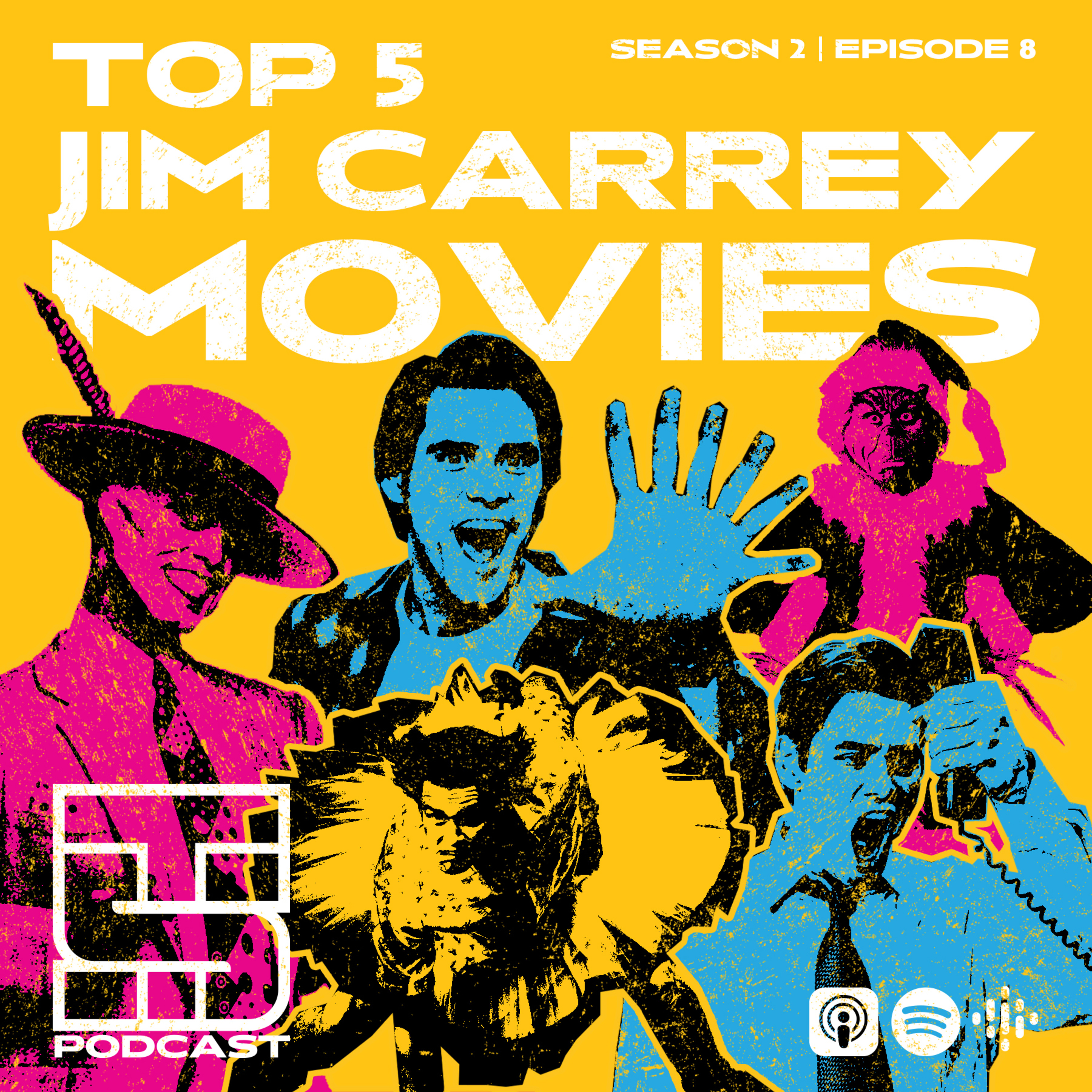 Top 5 Jim Carrey Movies episode artwork
