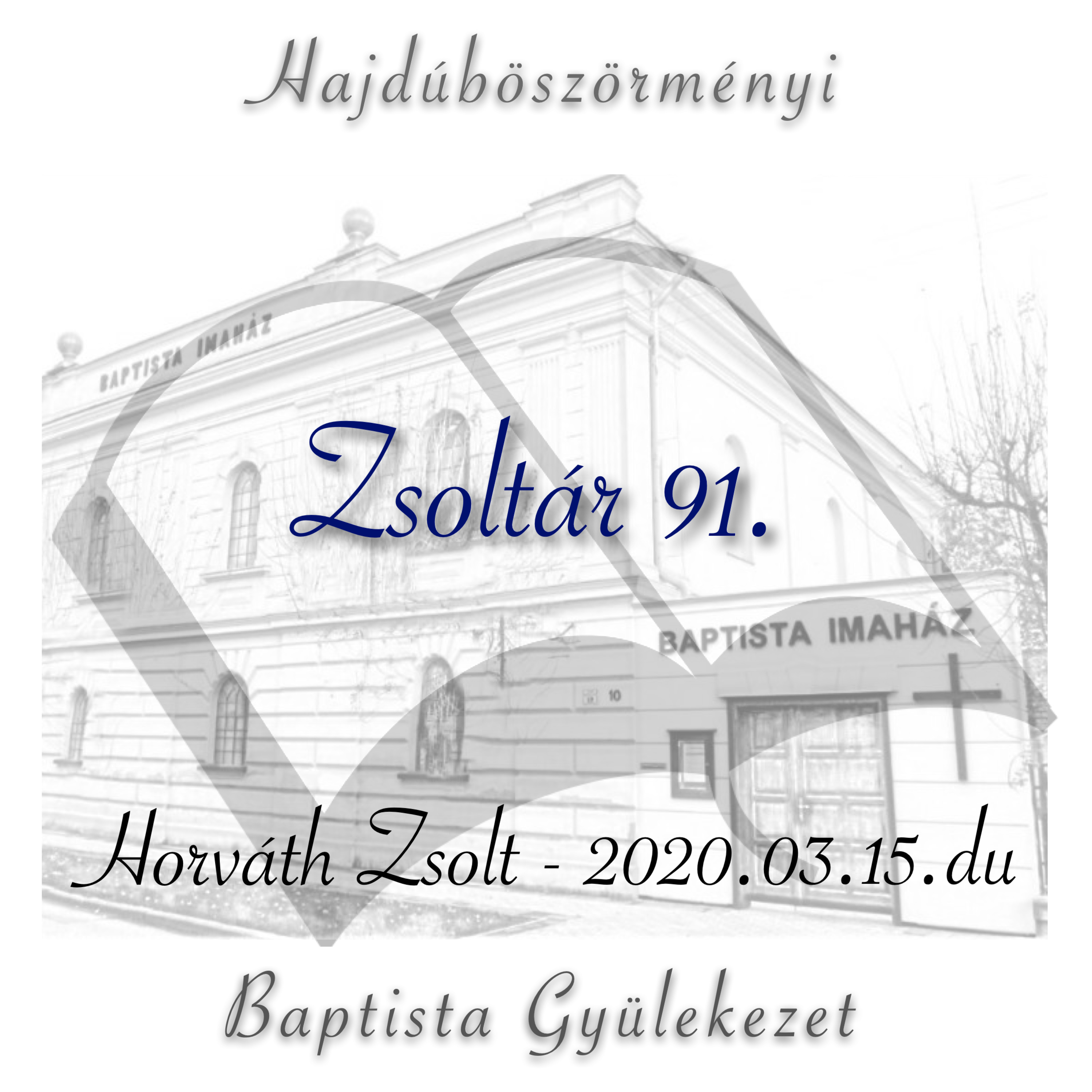 Zsoltár 91. | Ha az ÚR közelében élsz, akkor ő oltalmaz.