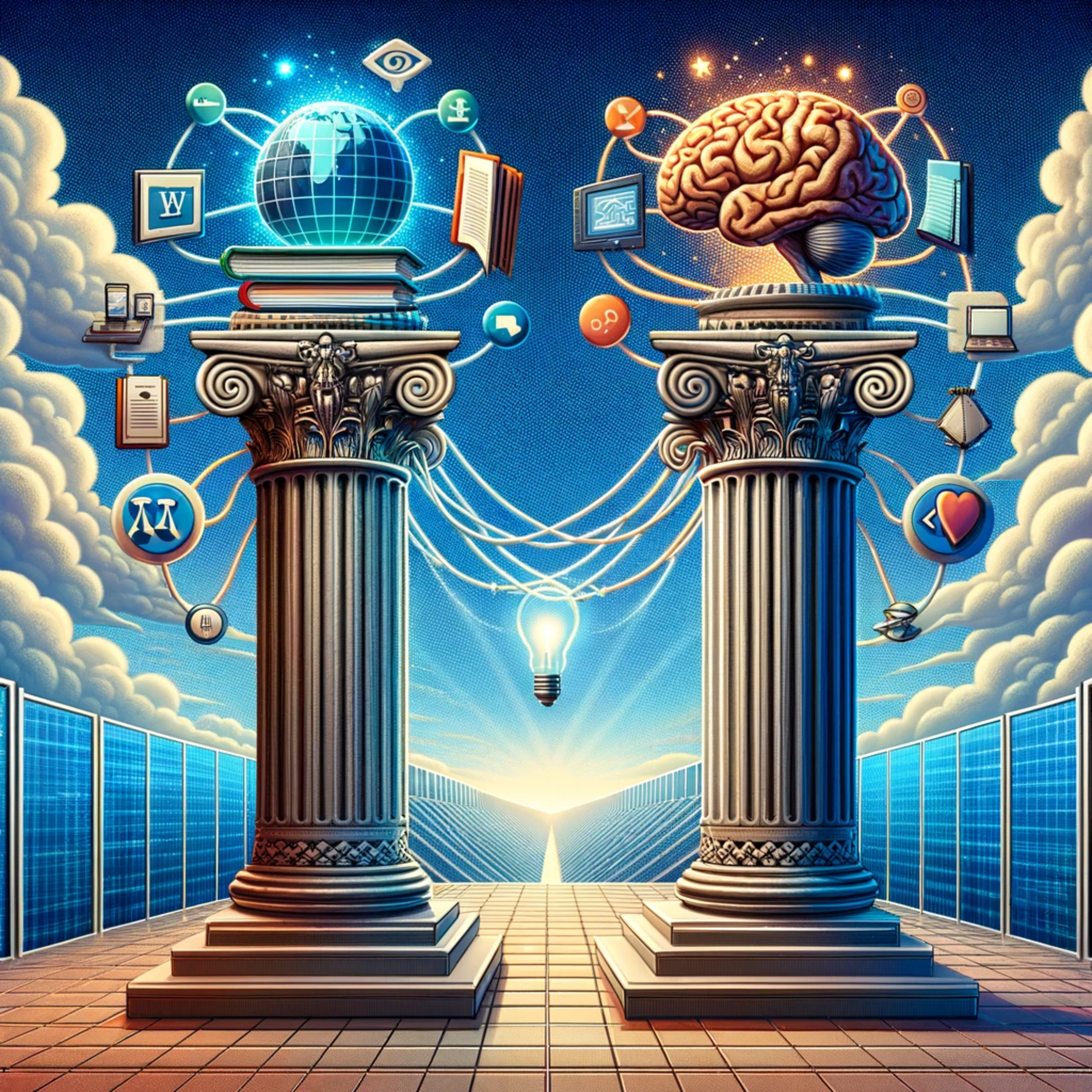 Wikipedia is for information. We can use its structure to promote wisdom or applied knowledge