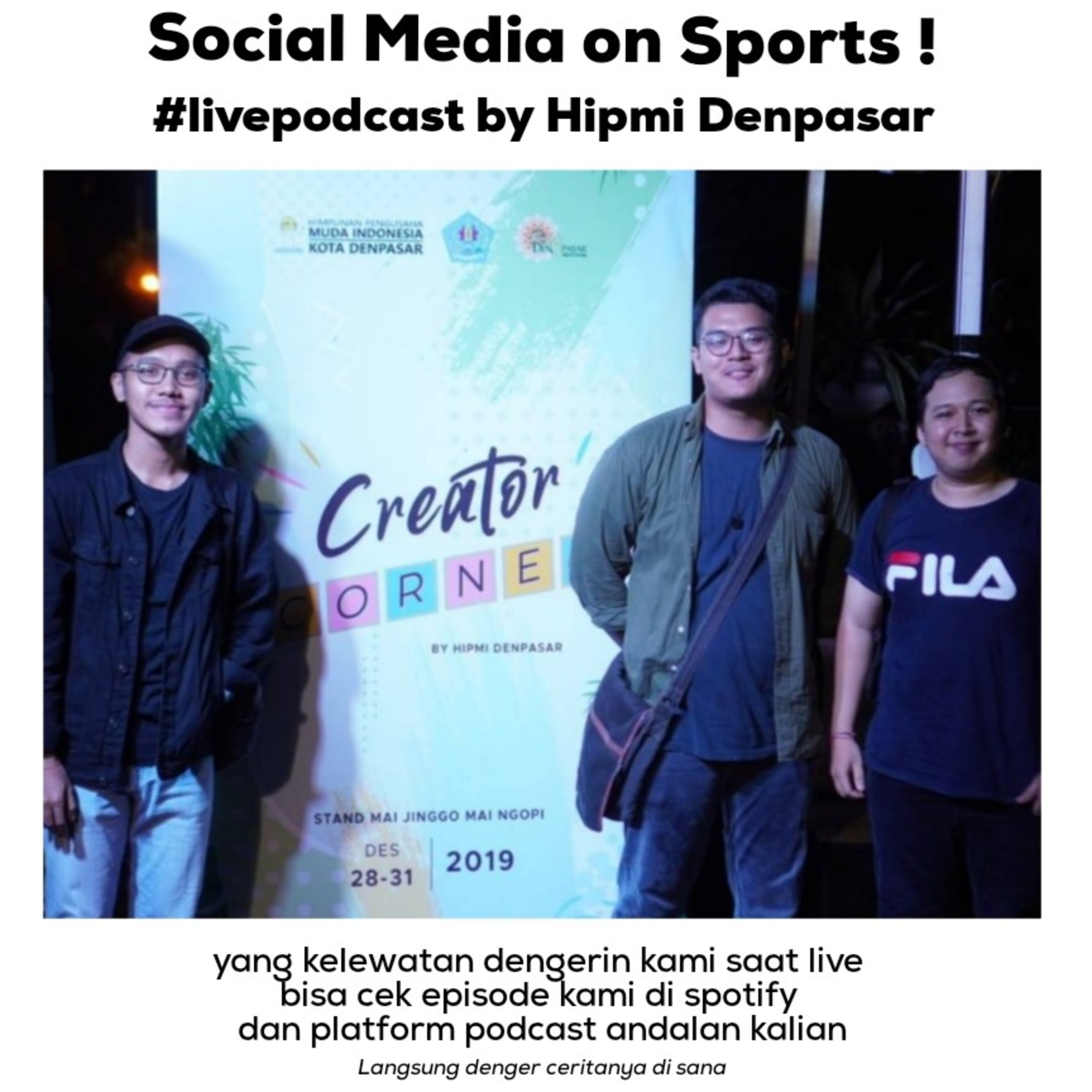 Ep. 7 - Social Media on Sports ! episode artwork
