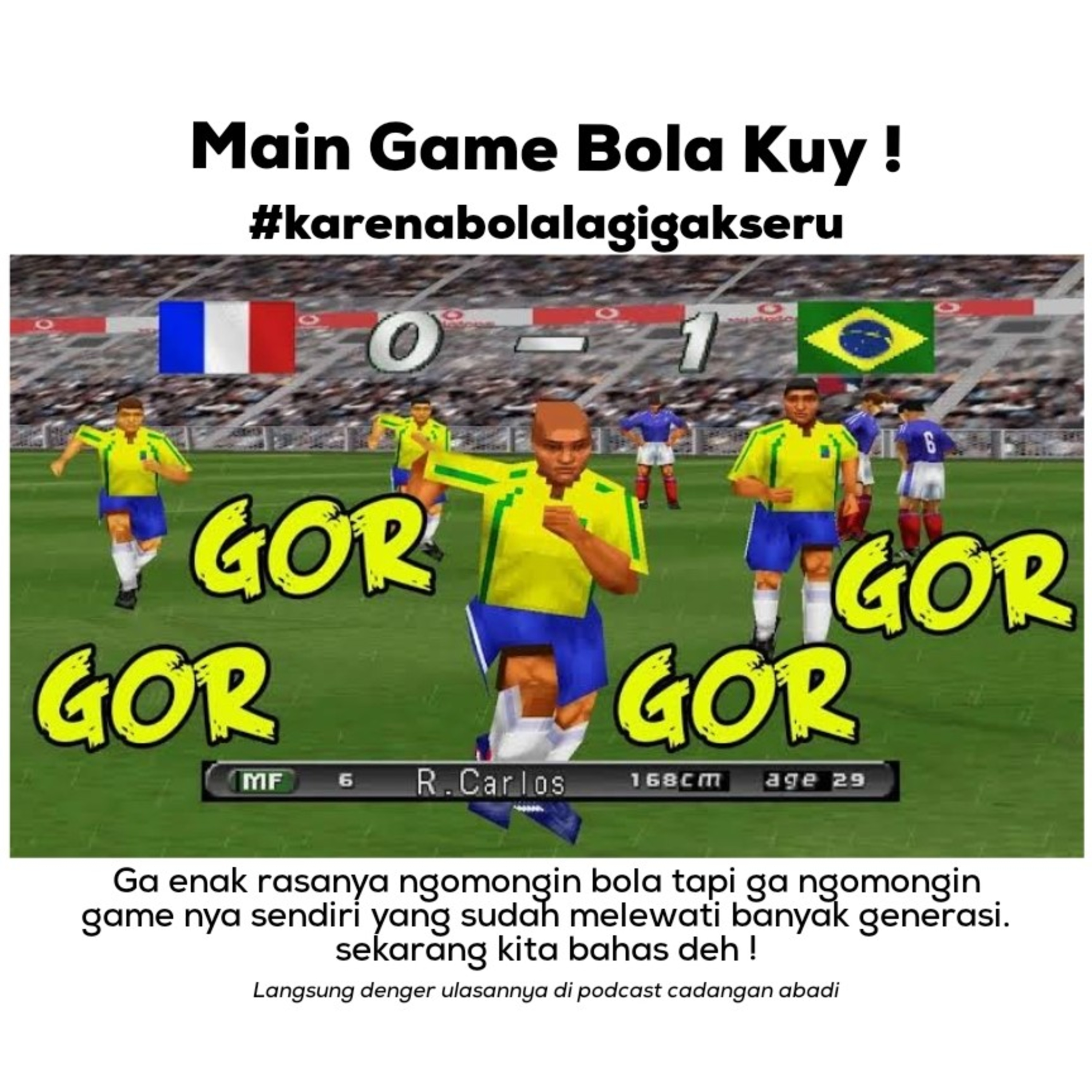 Ep. 13 - Main Game Bola Kuy ! episode artwork