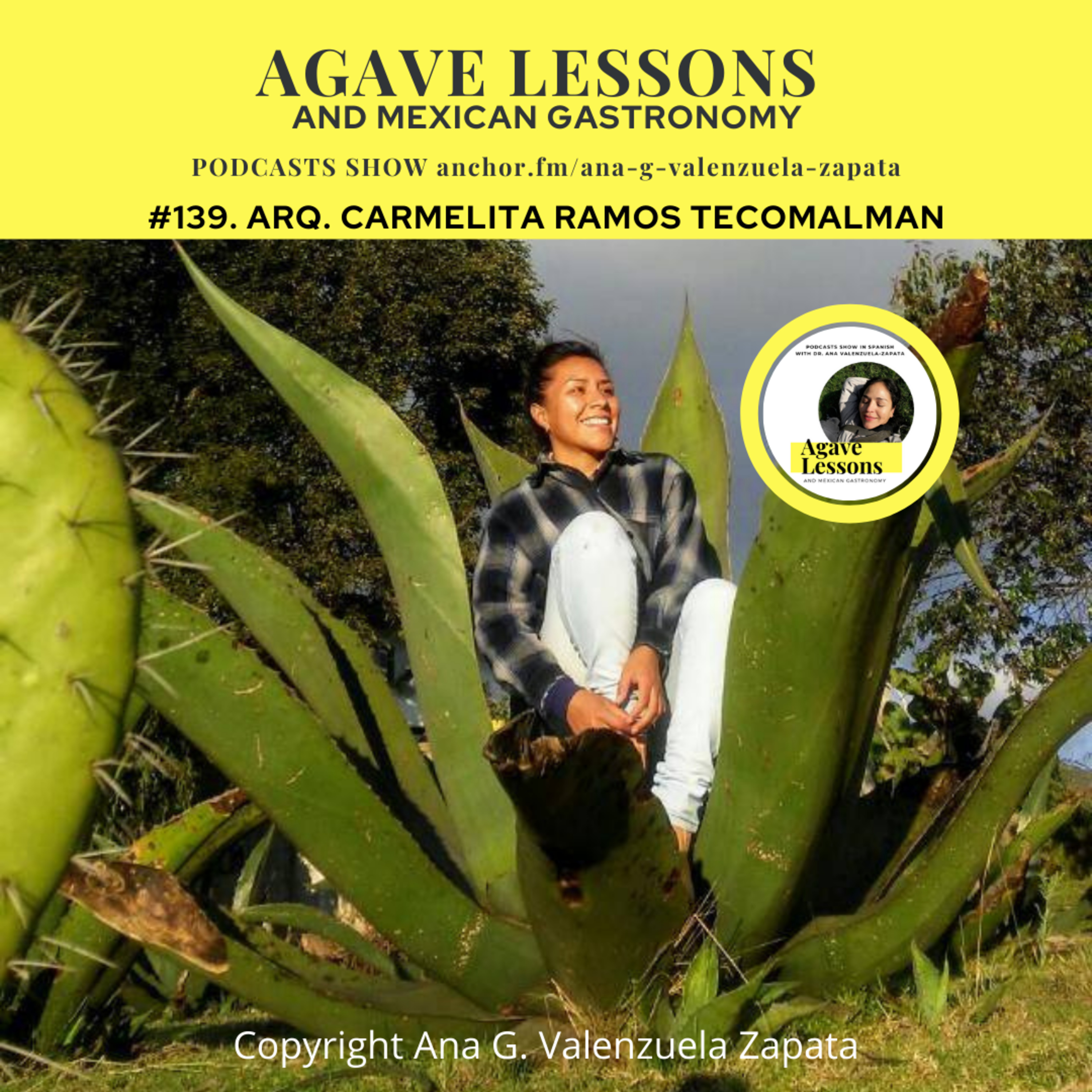Agaveculture. The Agave and sotol lessons and Mexican gastronomy. A+ work © Ana G. Valenzuela-Zapata