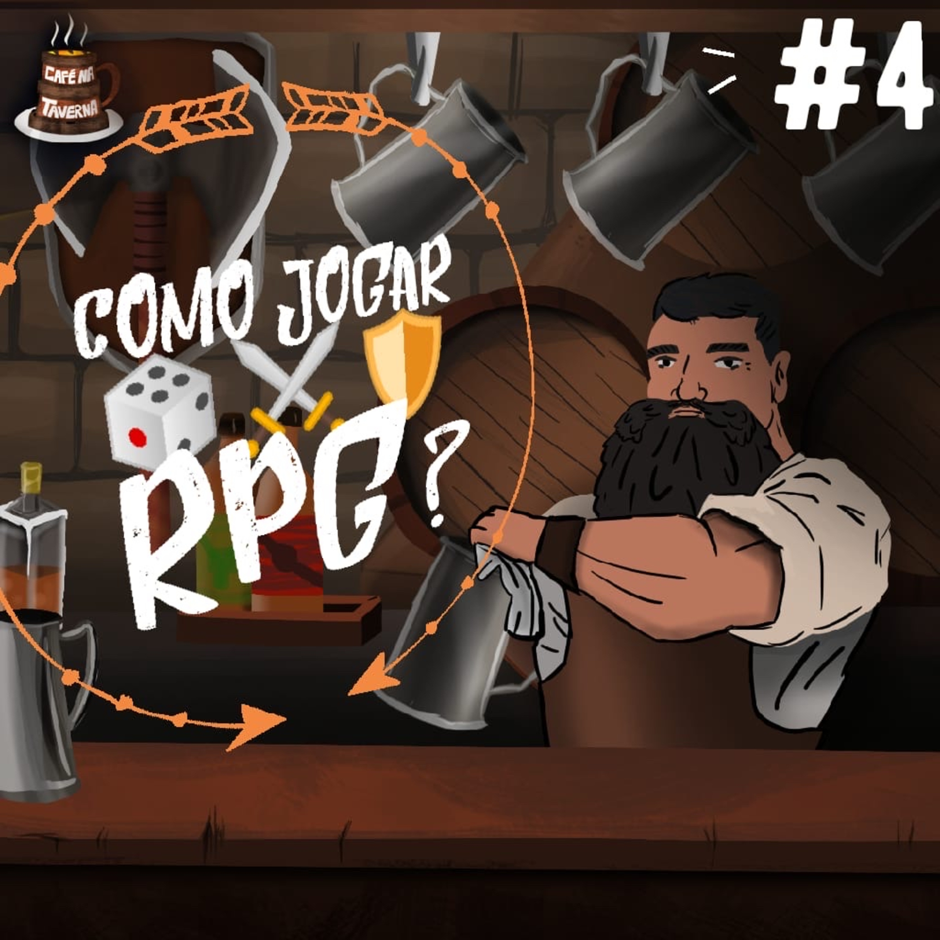 Como Jogar RPG? | Café na Taverna #4