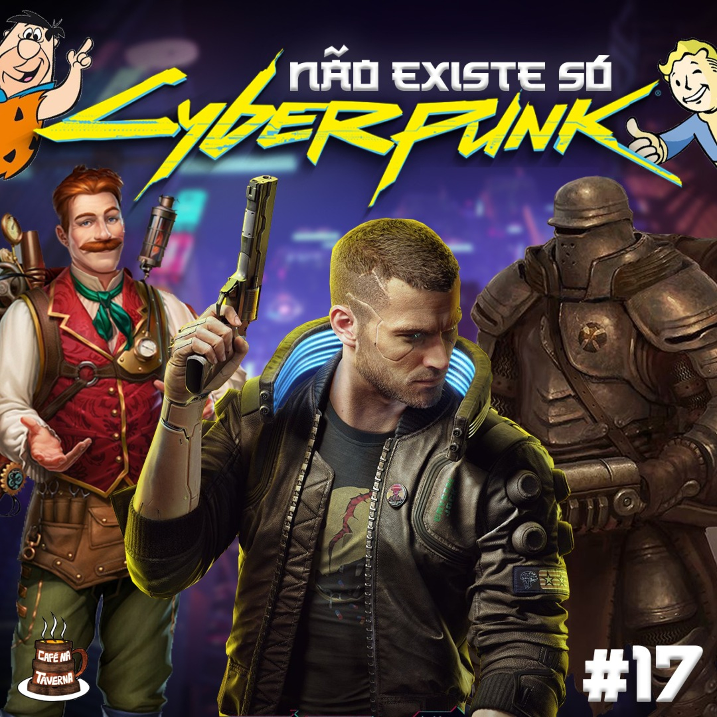 Não Existe Só Cyberpunk | Café na Taverna #17 episode artwork