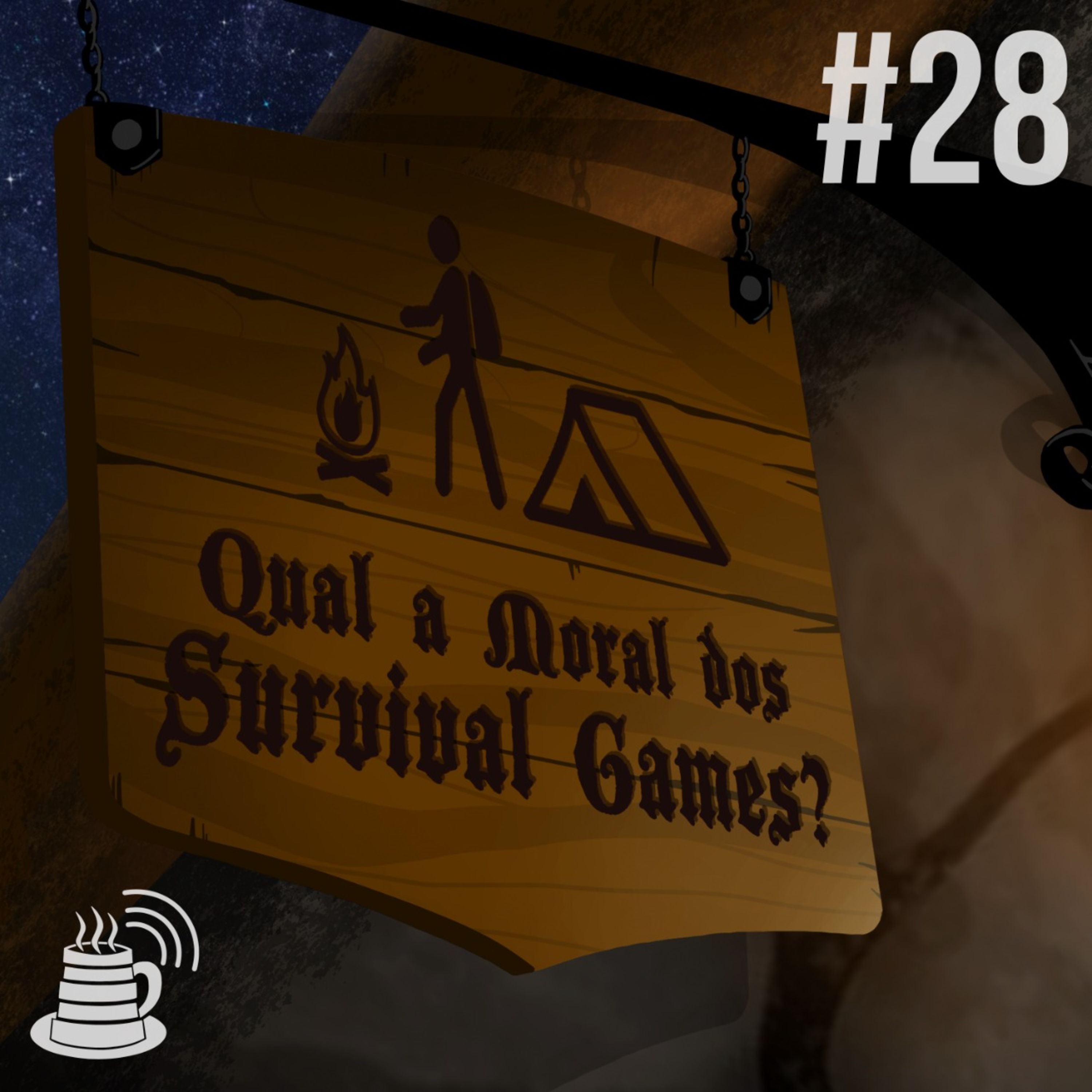 Qual a moral dos Survival Games? | Café na Taverna #28 episode artwork