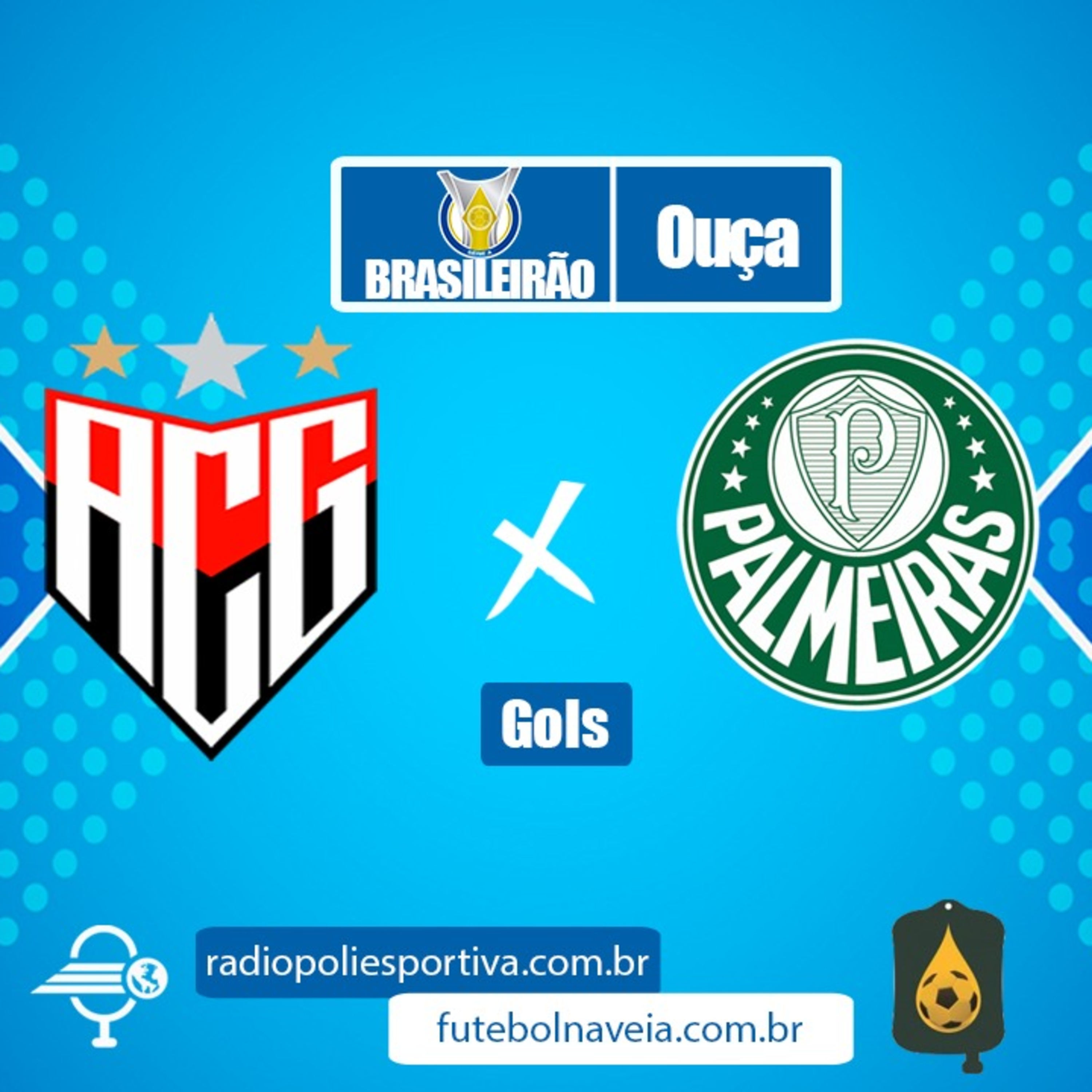 FUTEBOL NA VEIA E POLIESPORTIVA - BRASILEIRÃO 2020 - RODADA #18 - GOLS DE ATLÉTICO-GO 0 X 3 PALMEIRAS episode artwork