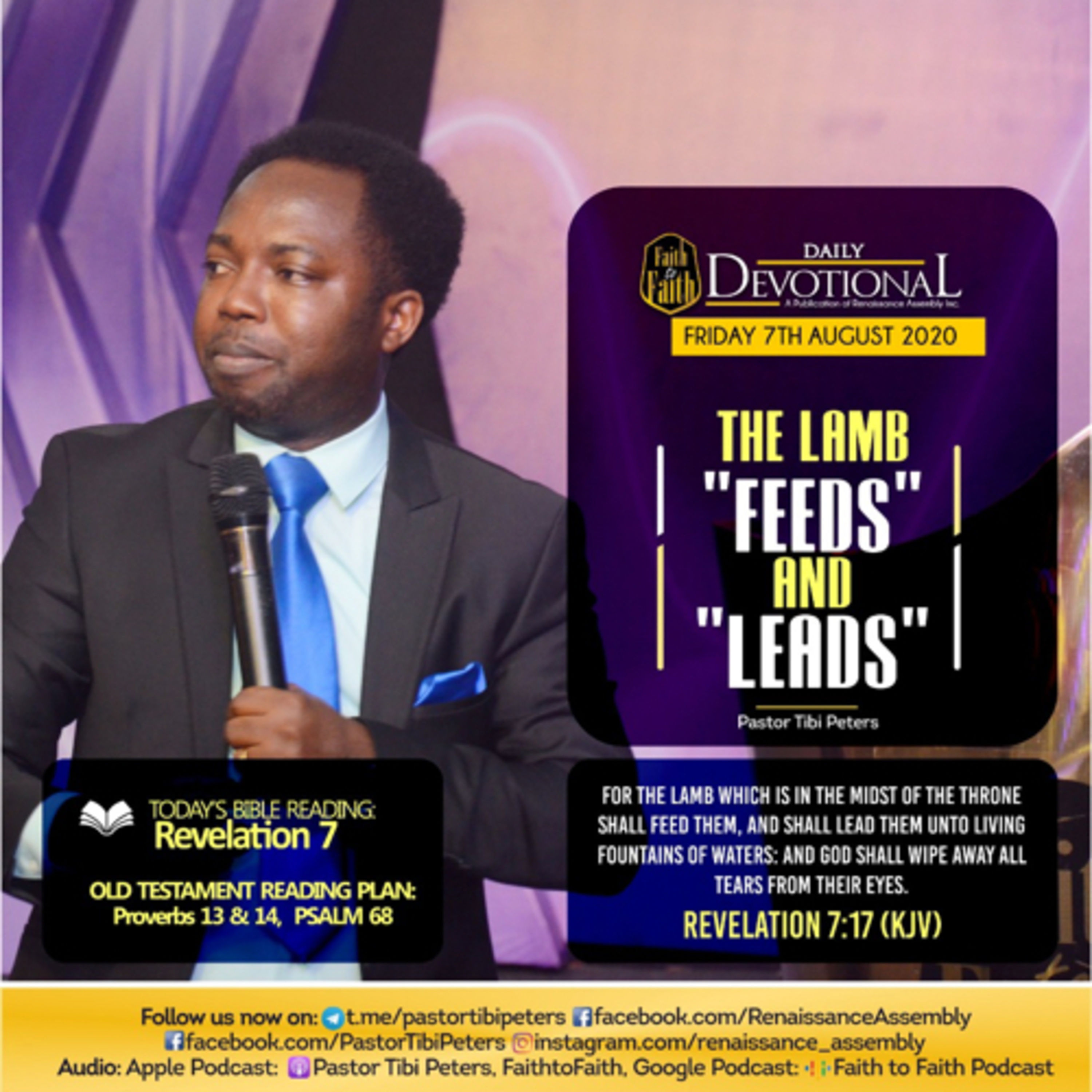 Pastor Tibi Peters Audio Podcast