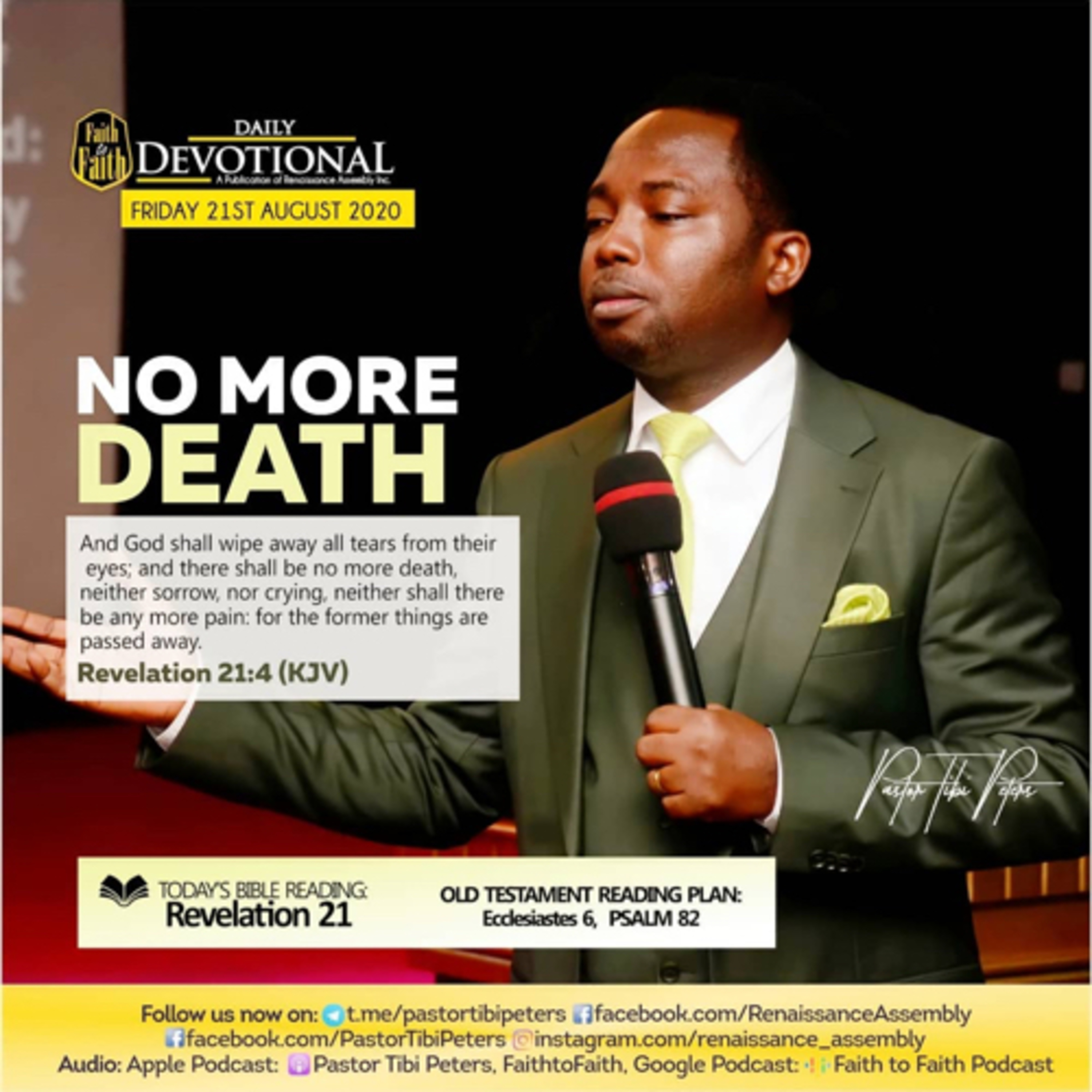 Pastor Tibi Peters Audio Podcast