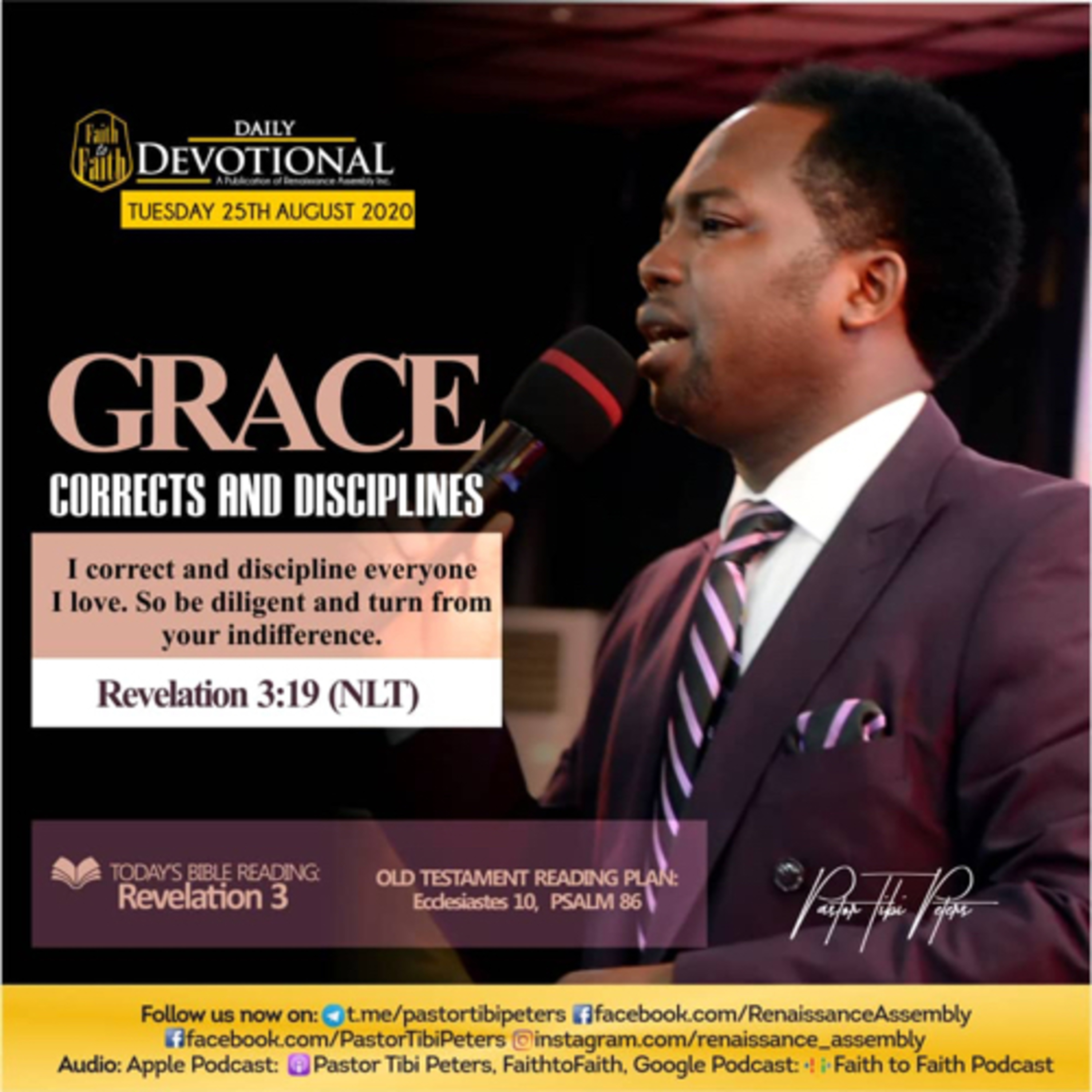 Pastor Tibi Peters Audio Podcast