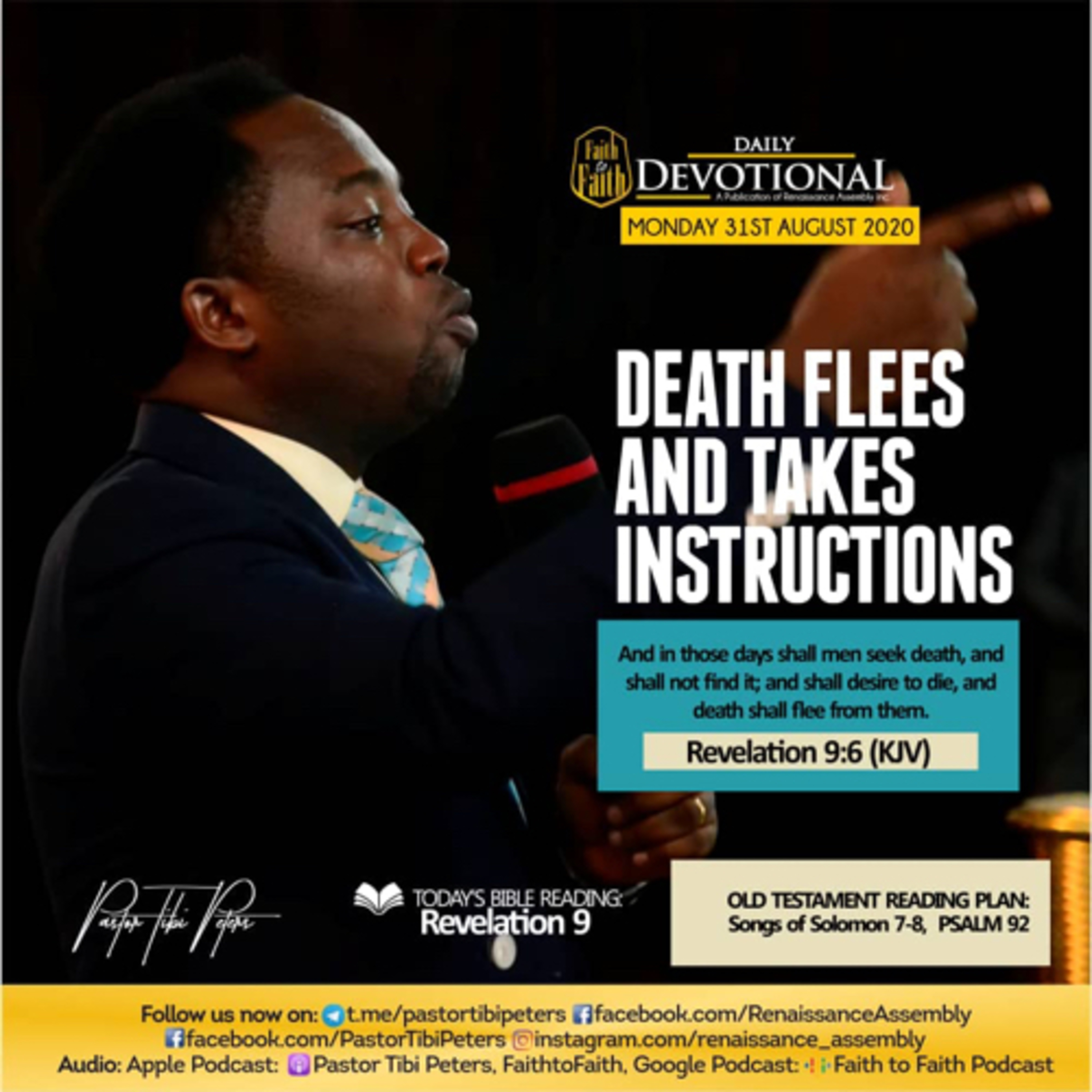 Pastor Tibi Peters Audio Podcast