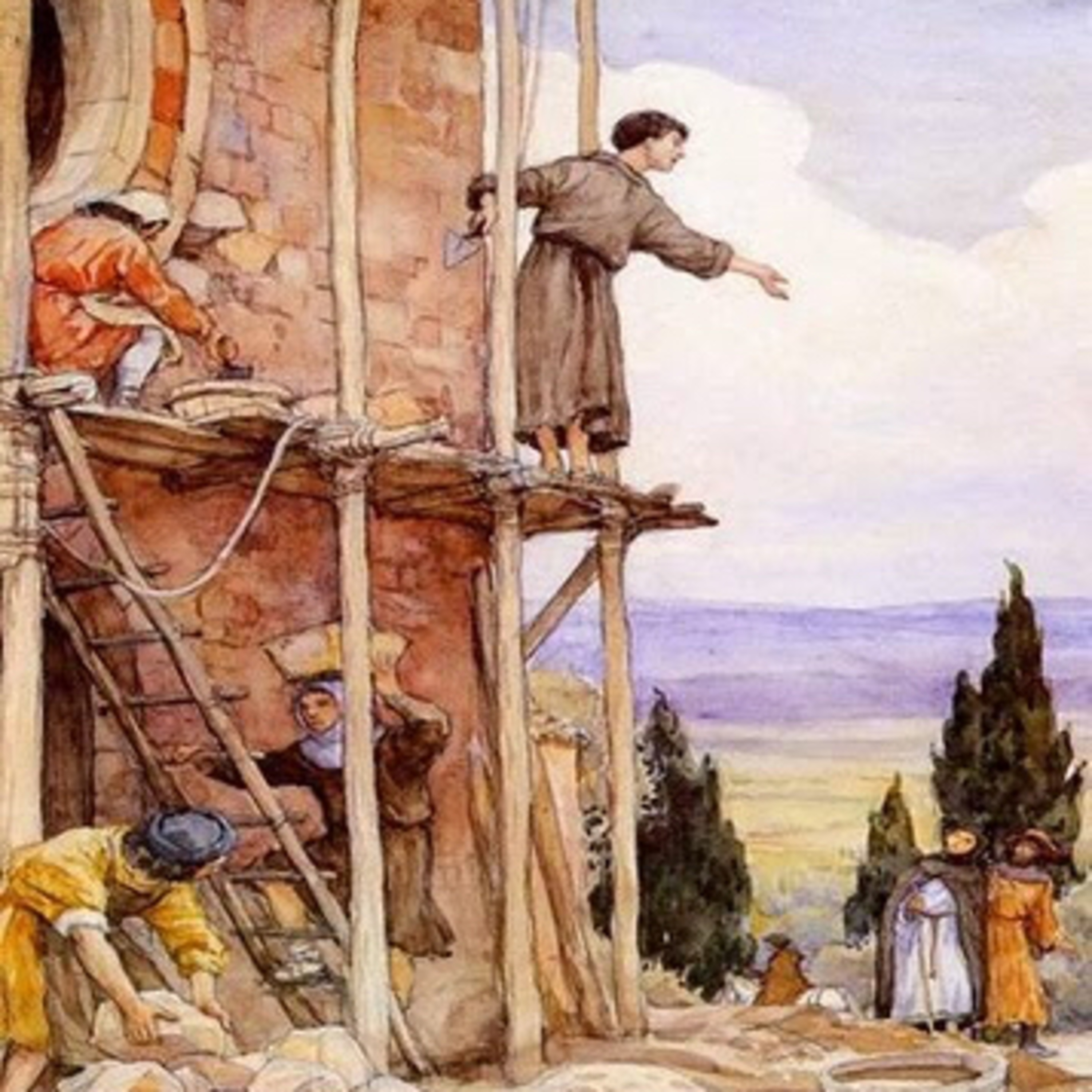 RADIO NOVELA Francisco de Asís Cap. 12 "Entre piedras y escaleras”