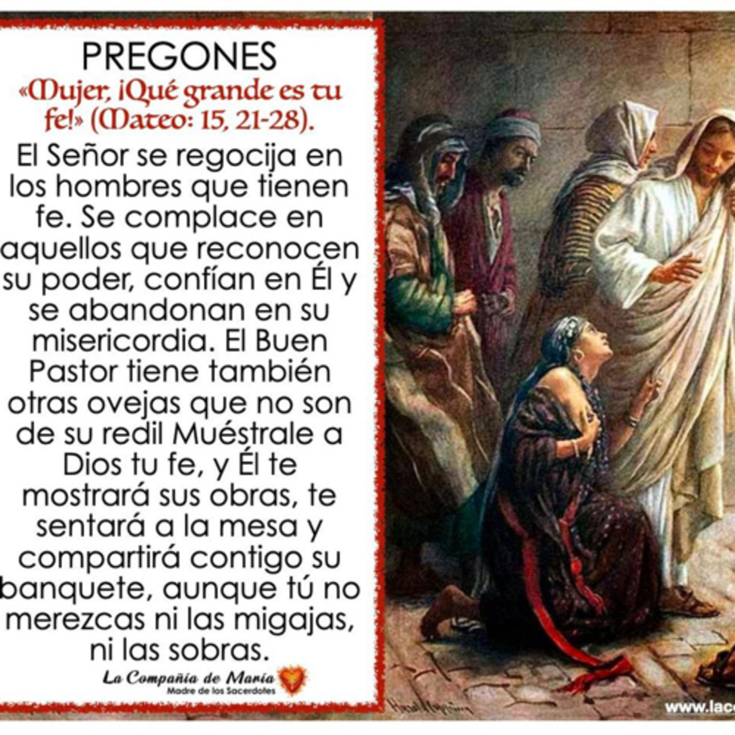 Portada de La Compañía de María, Madre de los Sacerdotes