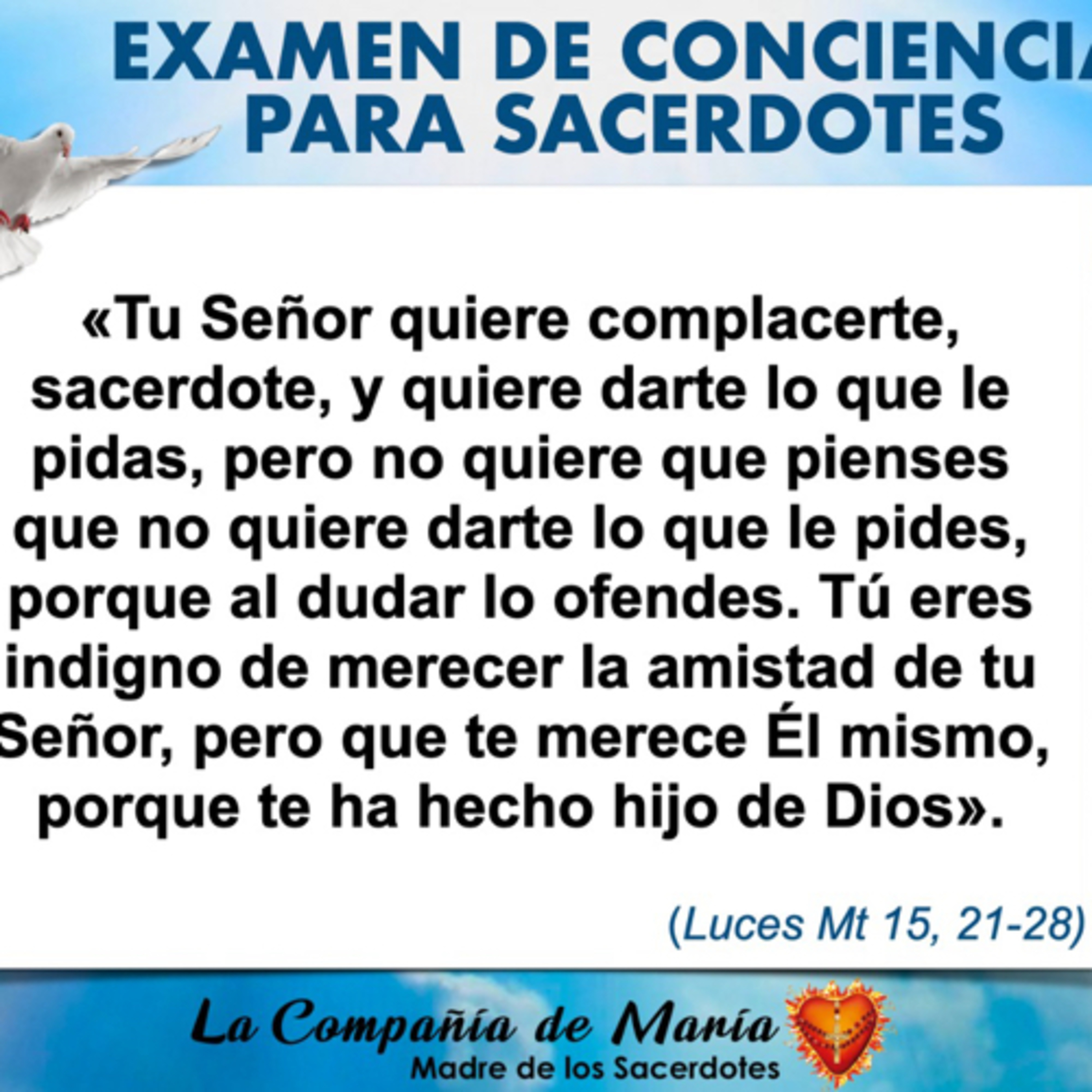 Portada de La Compañía de María, Madre de los Sacerdotes