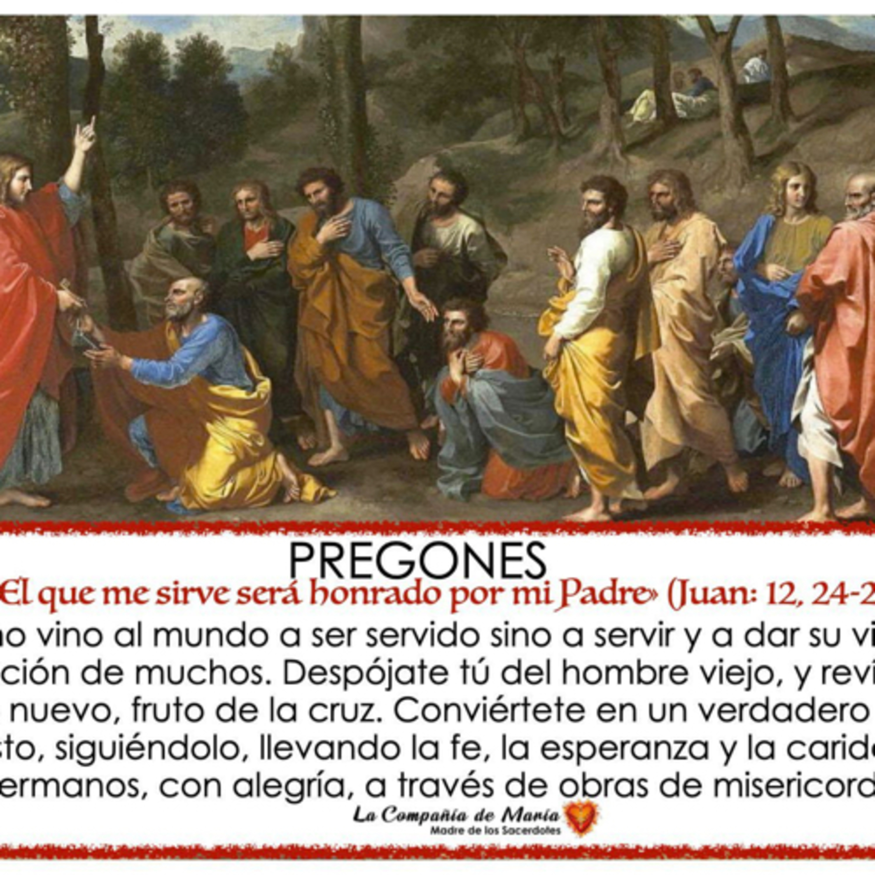 Portada de La Compañía de María, Madre de los Sacerdotes