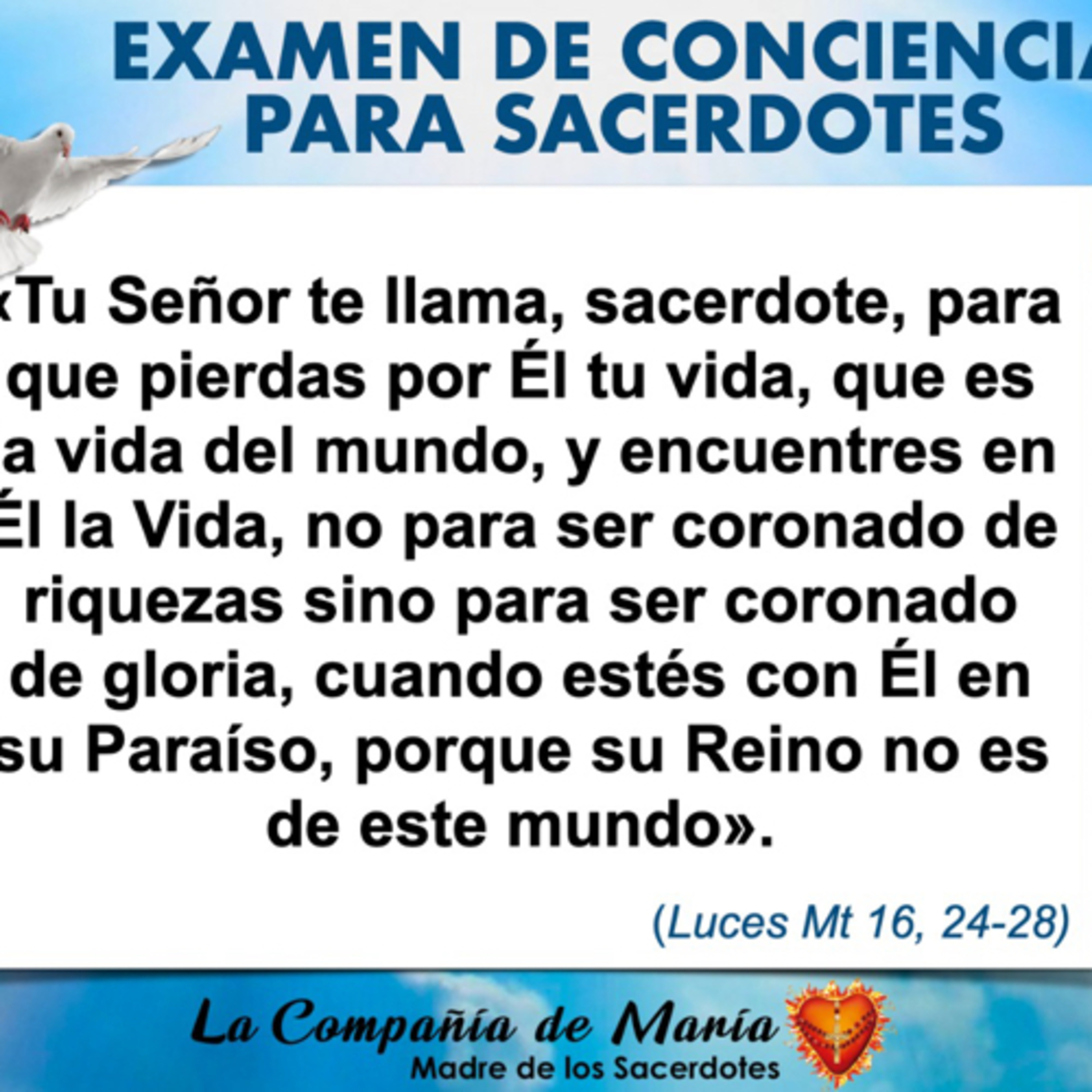Portada de La Compañía de María, Madre de los Sacerdotes