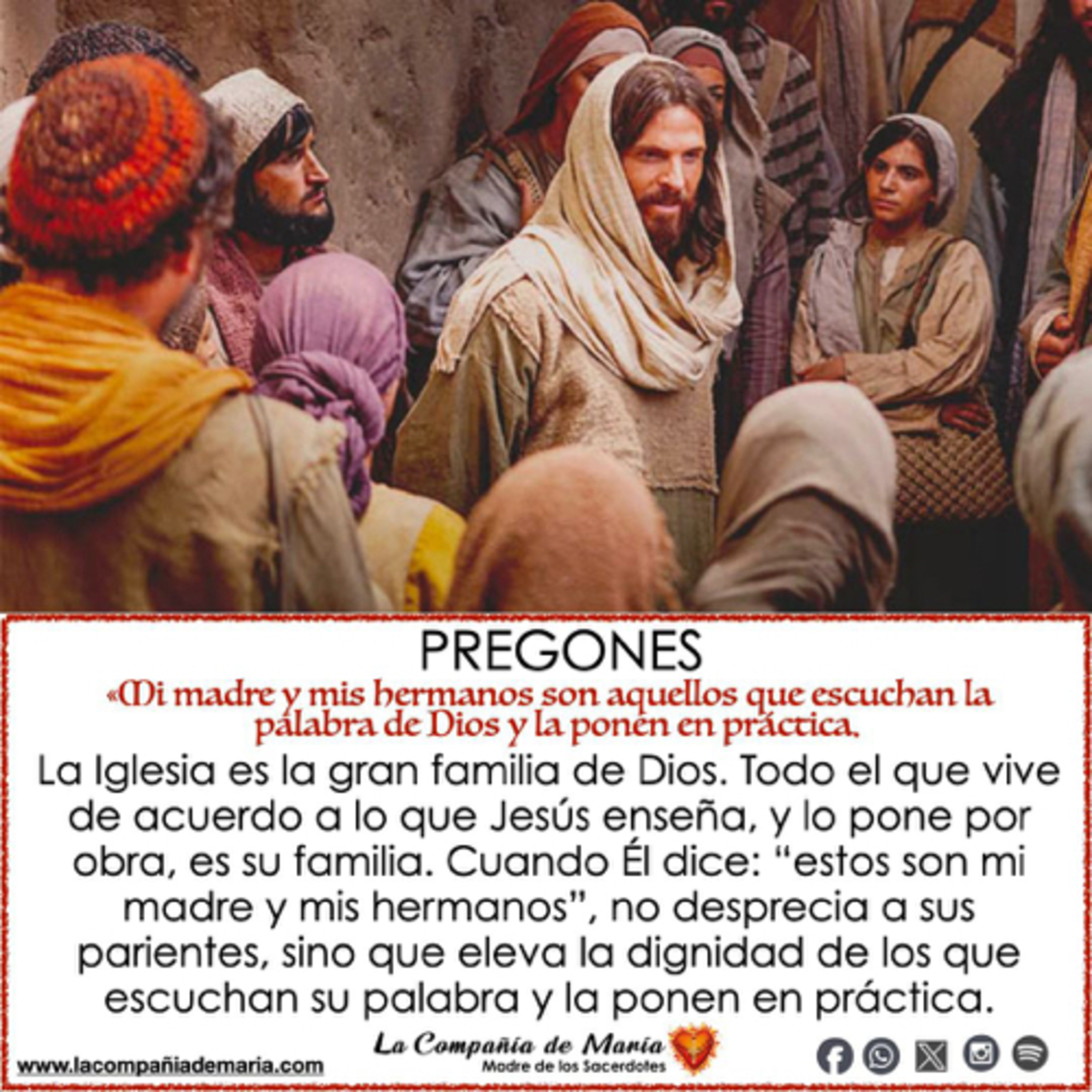 Portada de La Compañía de María, Madre de los Sacerdotes