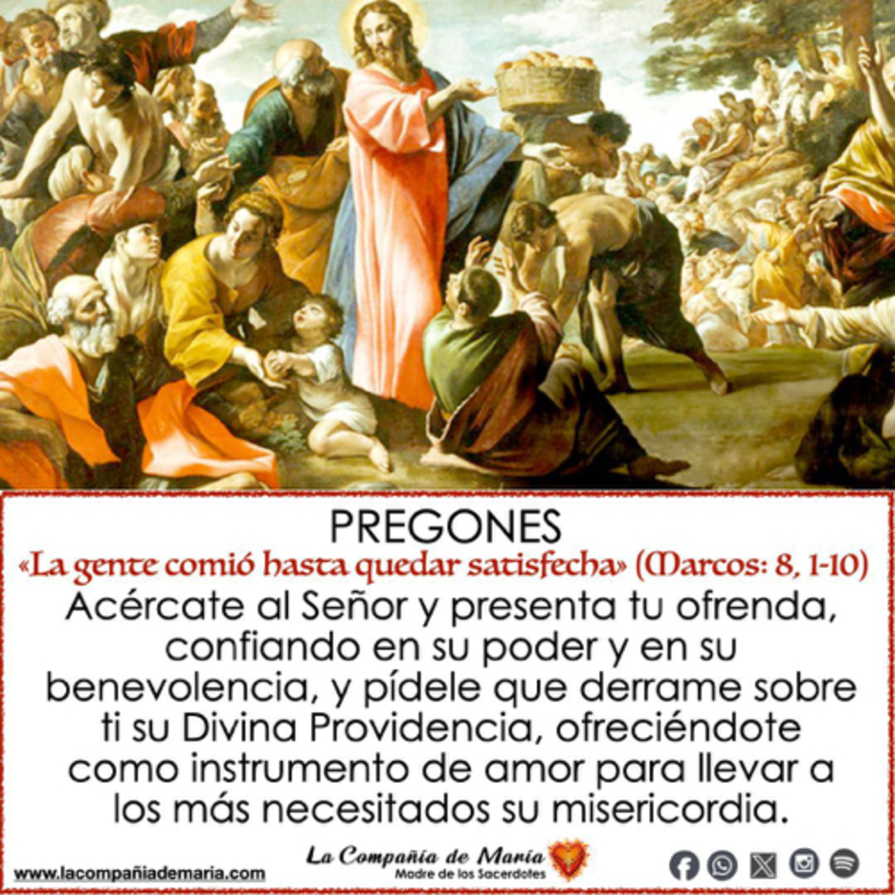 Portada de La Compañía de María, Madre de los Sacerdotes