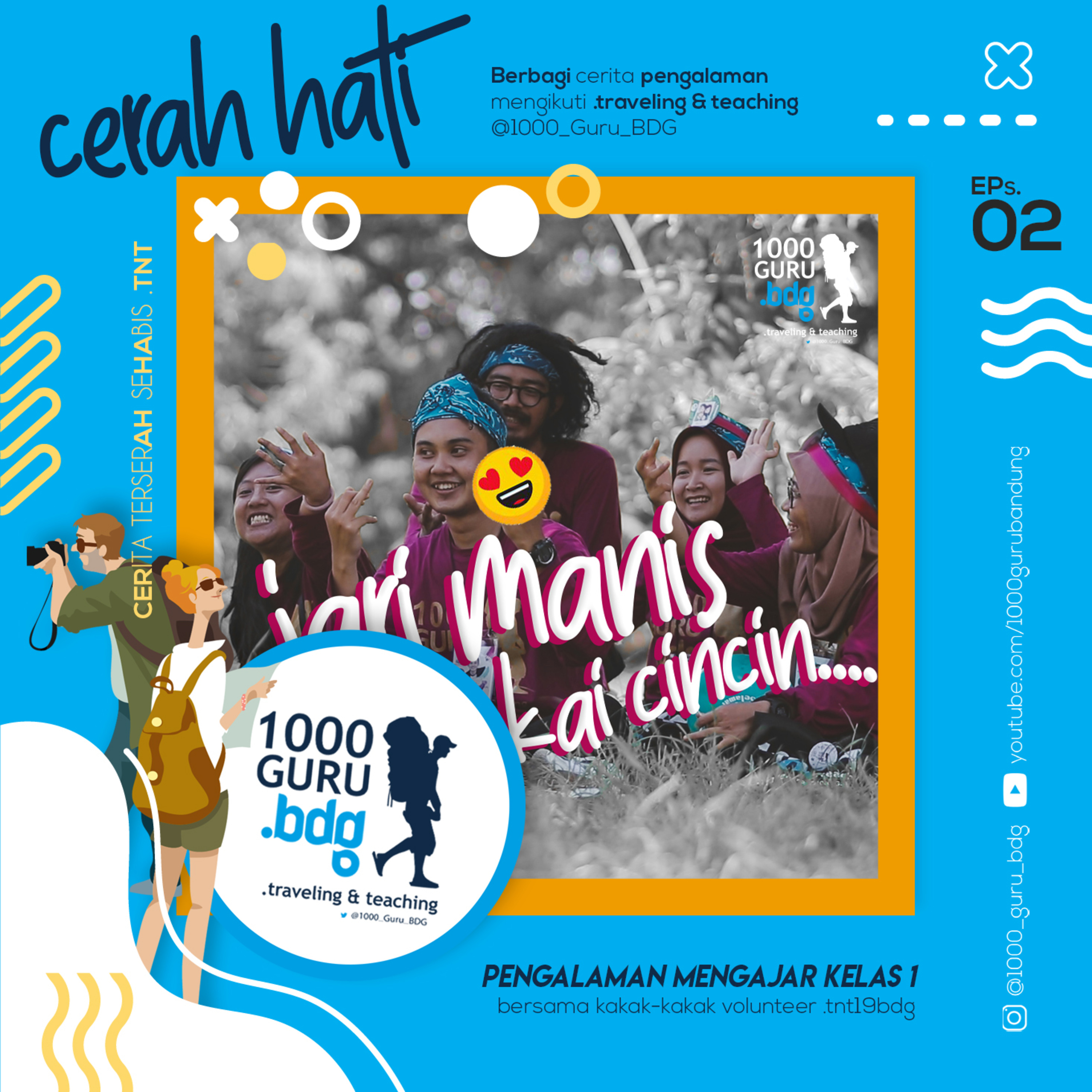 Cerah Hati Eps.02 - Gemashnya Pengalaman Mengajar Kelas 1 SDN Darmajaya episode artwork