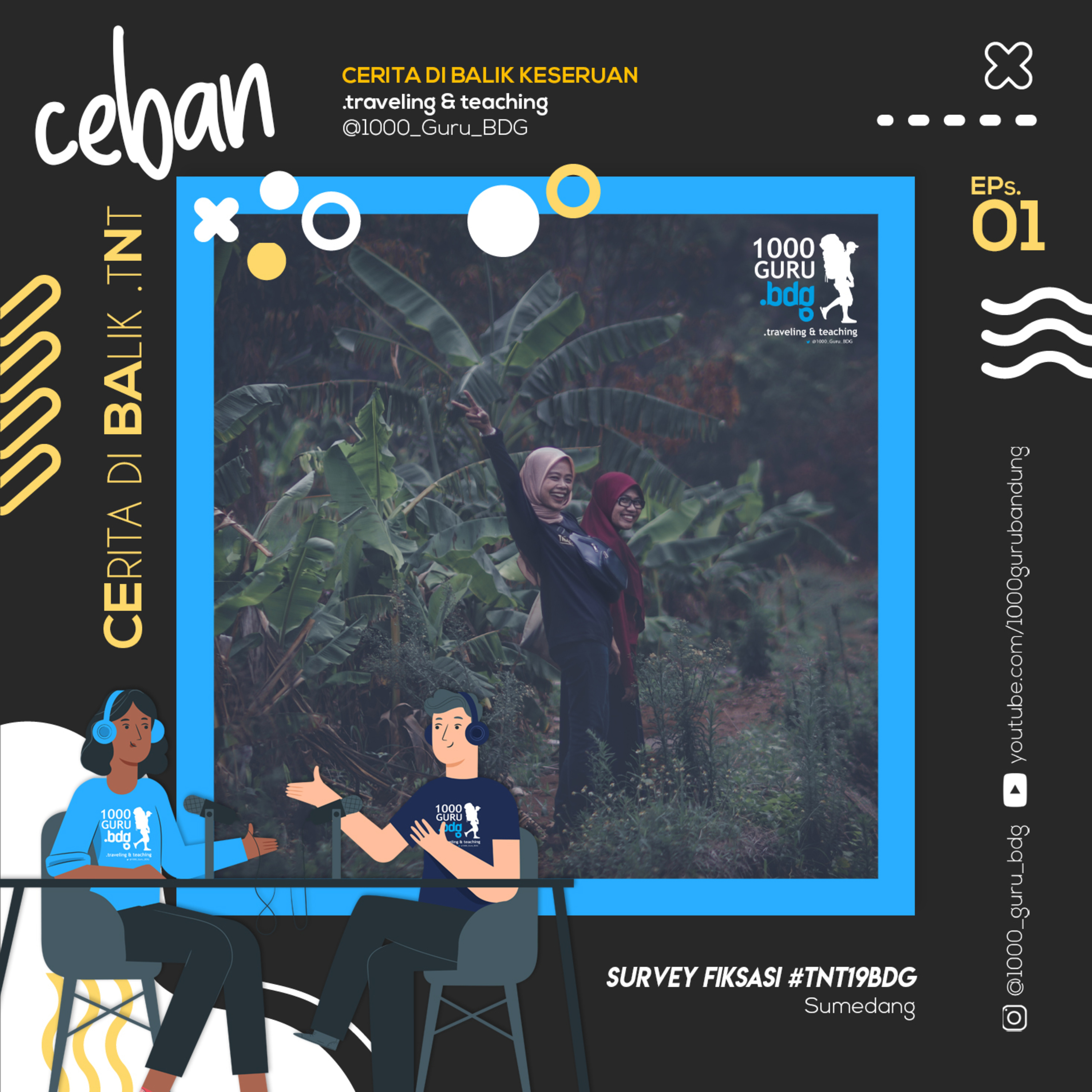 CEBAN EPS 01 - Cerita di Balik TnT (Survey Fiksasi #tnt19bdg) episode artwork