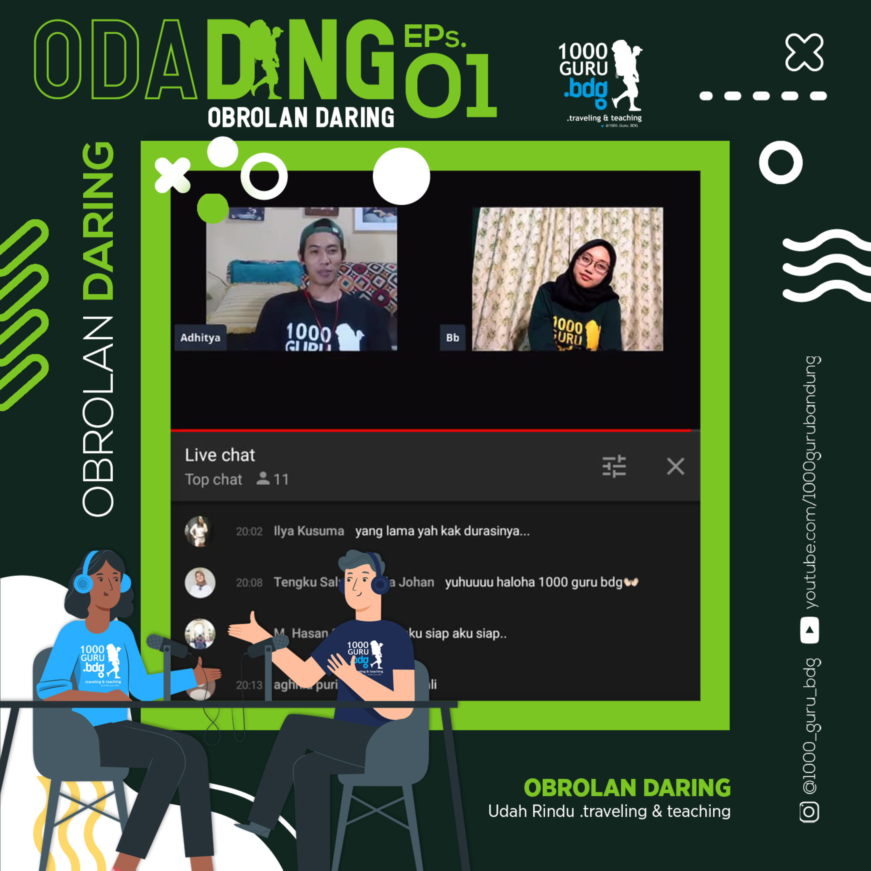 ODADING Eps. 01 - Udah Rindu .traveling & teaching nih 😭 episode artwork