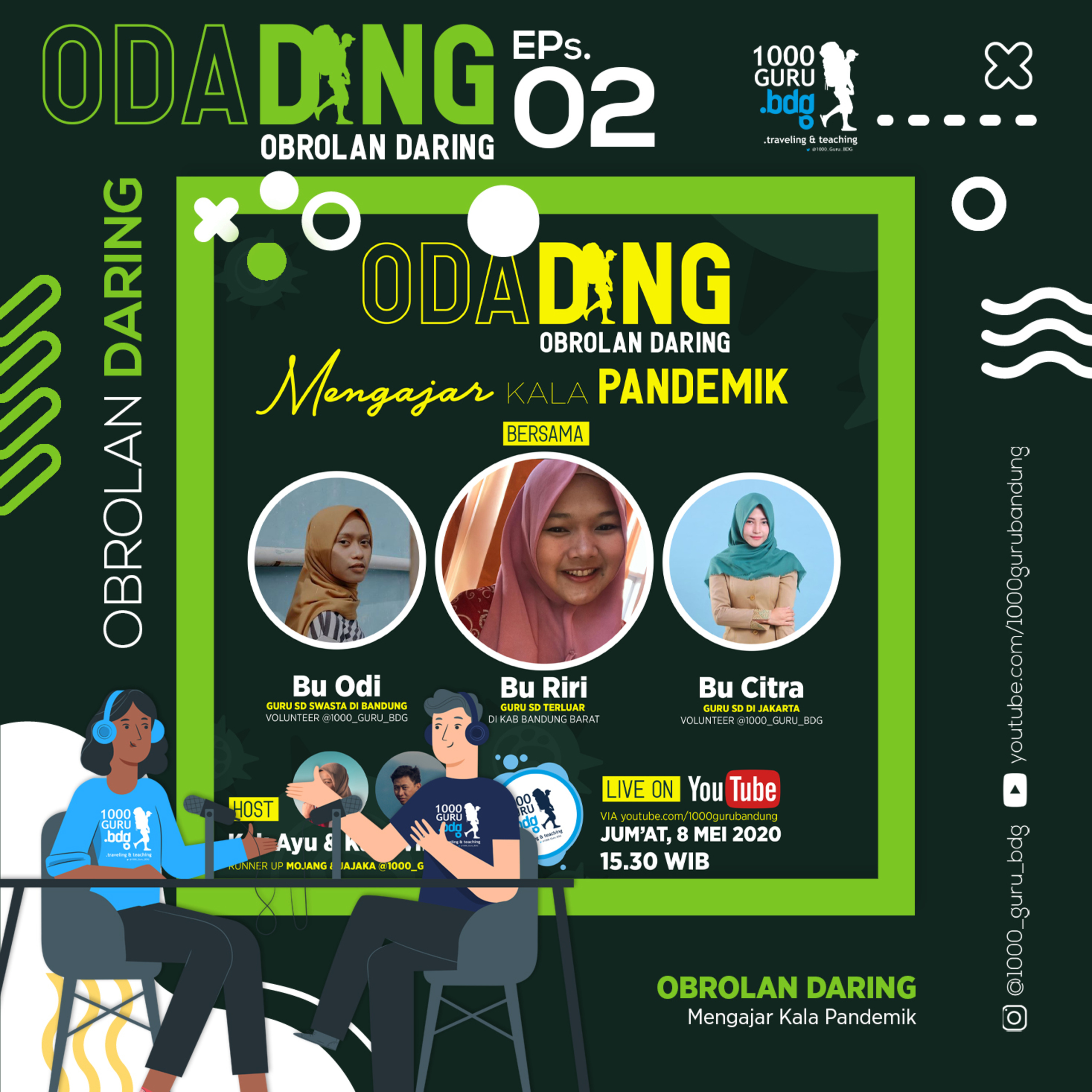 ODADING Eps. 02- Mengajar Kala Pandemik episode artwork