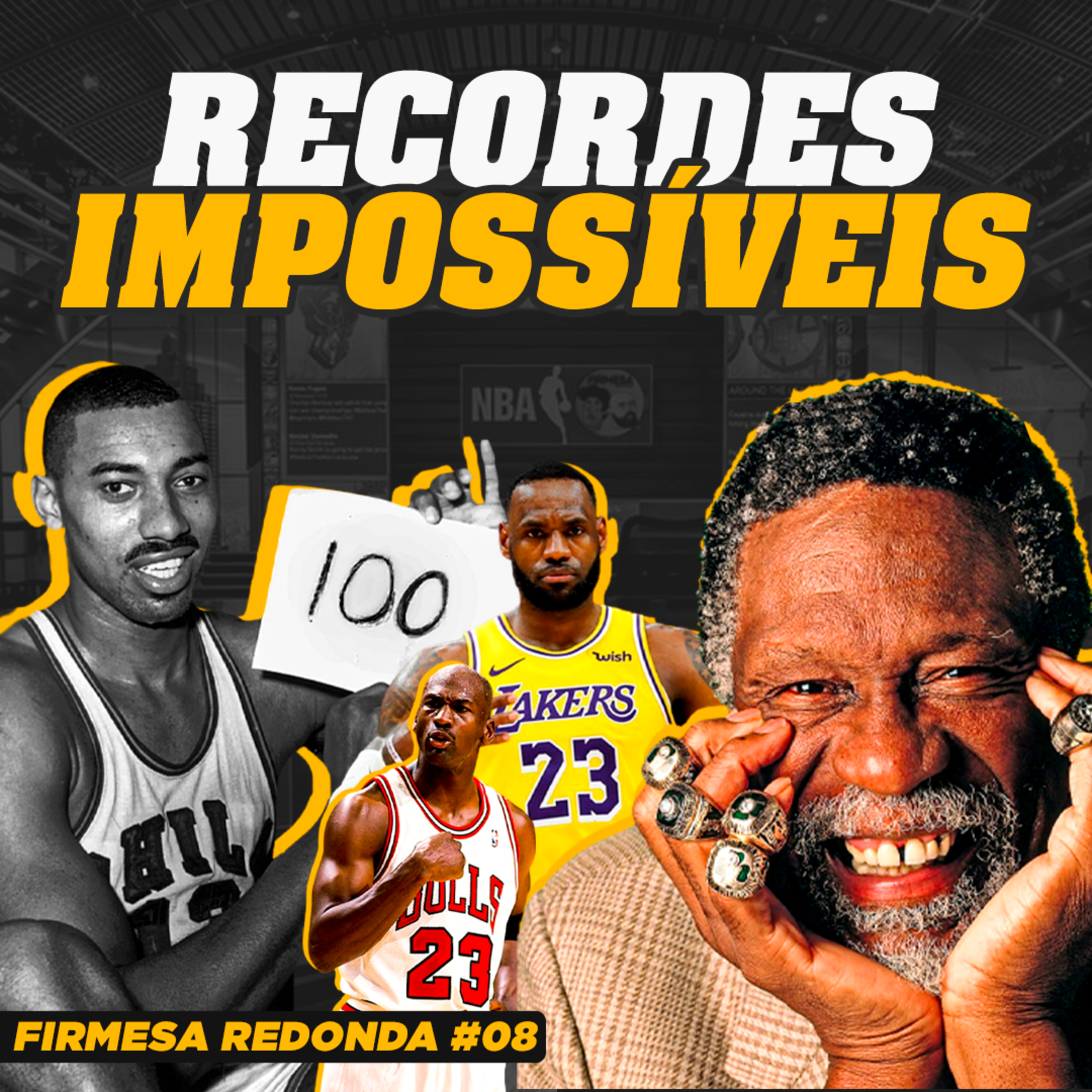 QUAIS SÃO OS RECORDES MAIS ABSURDOS DA HISTÓRIA DA NBA | FIRMESA REDONDA #08