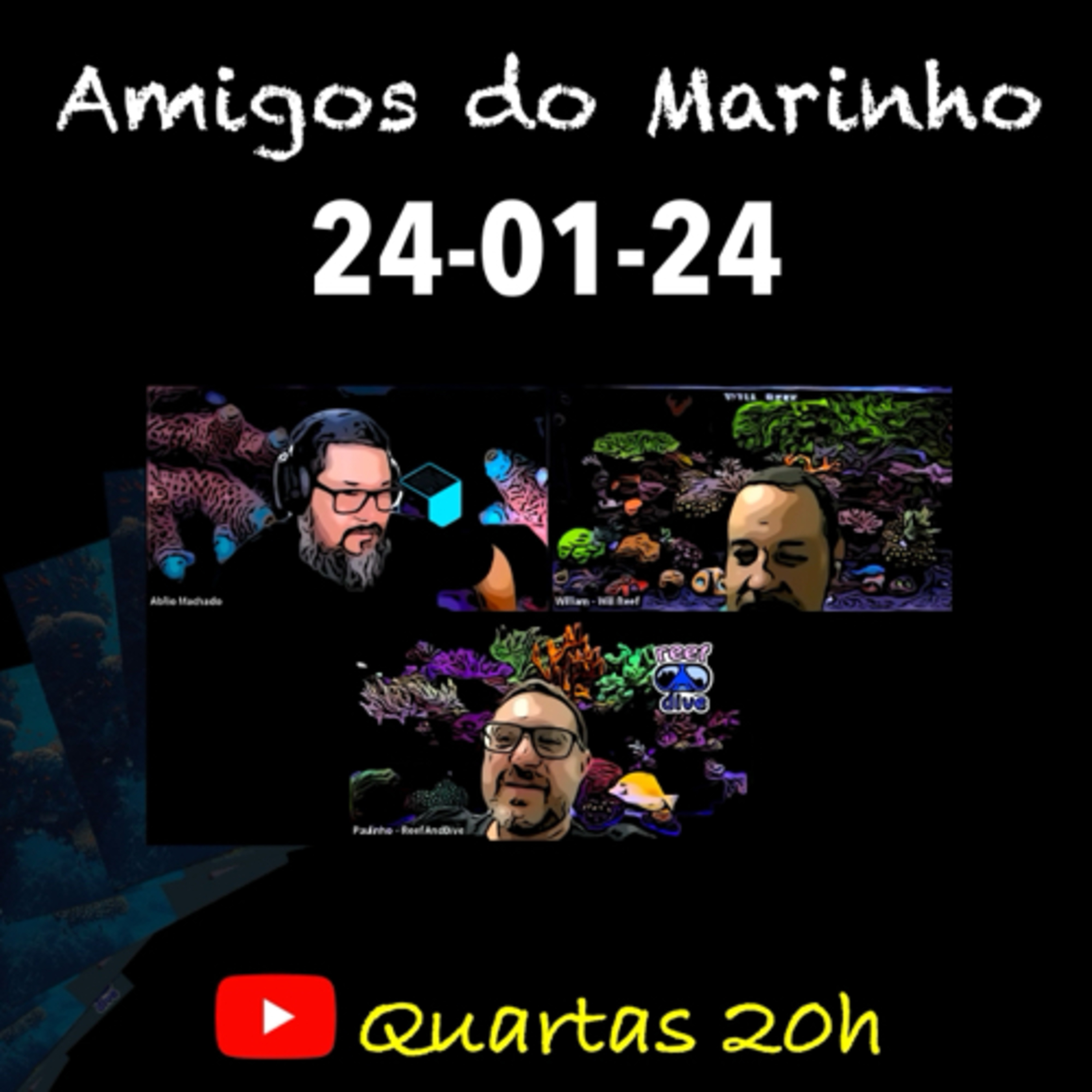 Live de 24-01-2024 - Notícias aquarísticas e novo parceiro episode artwork