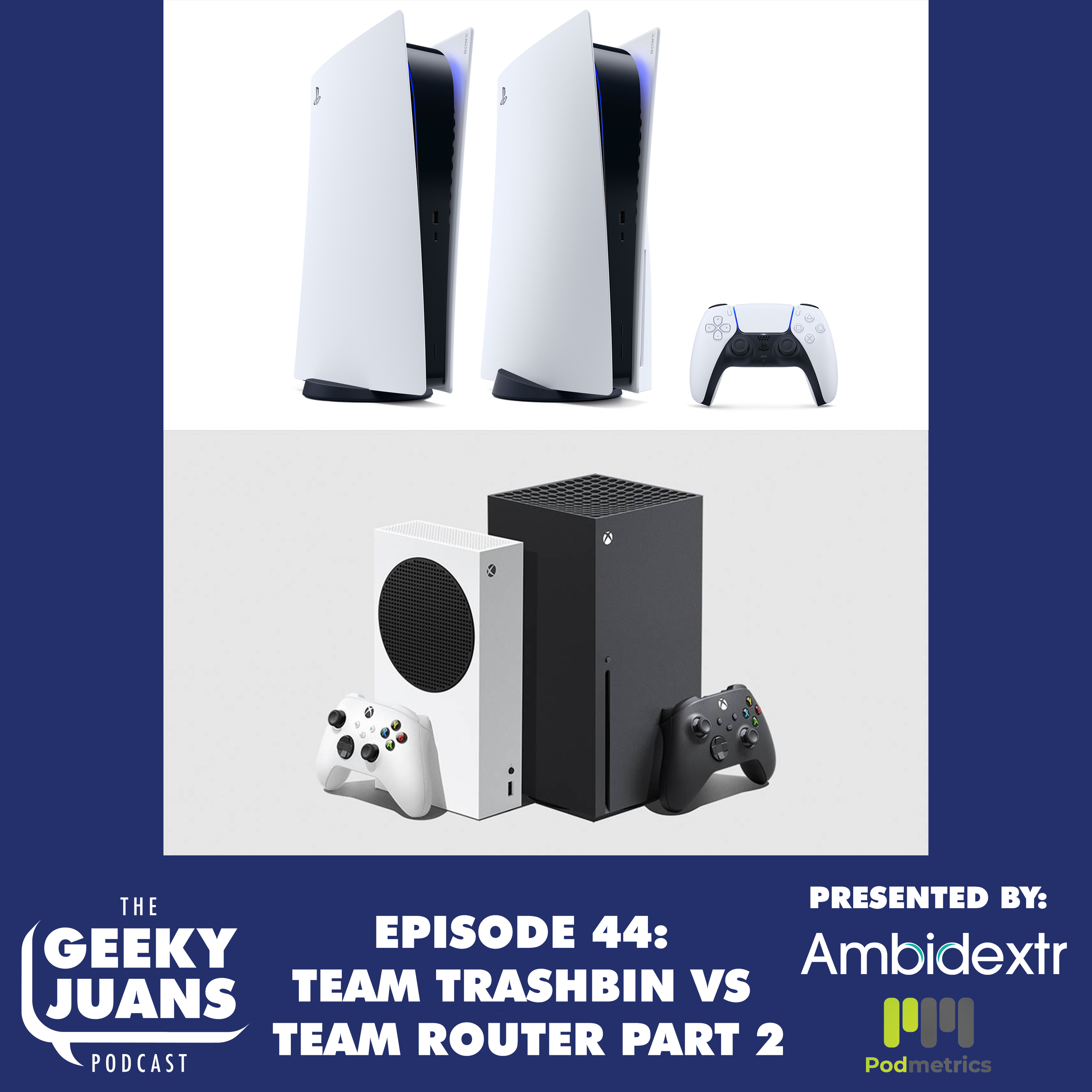 44. PS5 & Xbox Series X and S-Team Trashbin vs Team Router Part 2