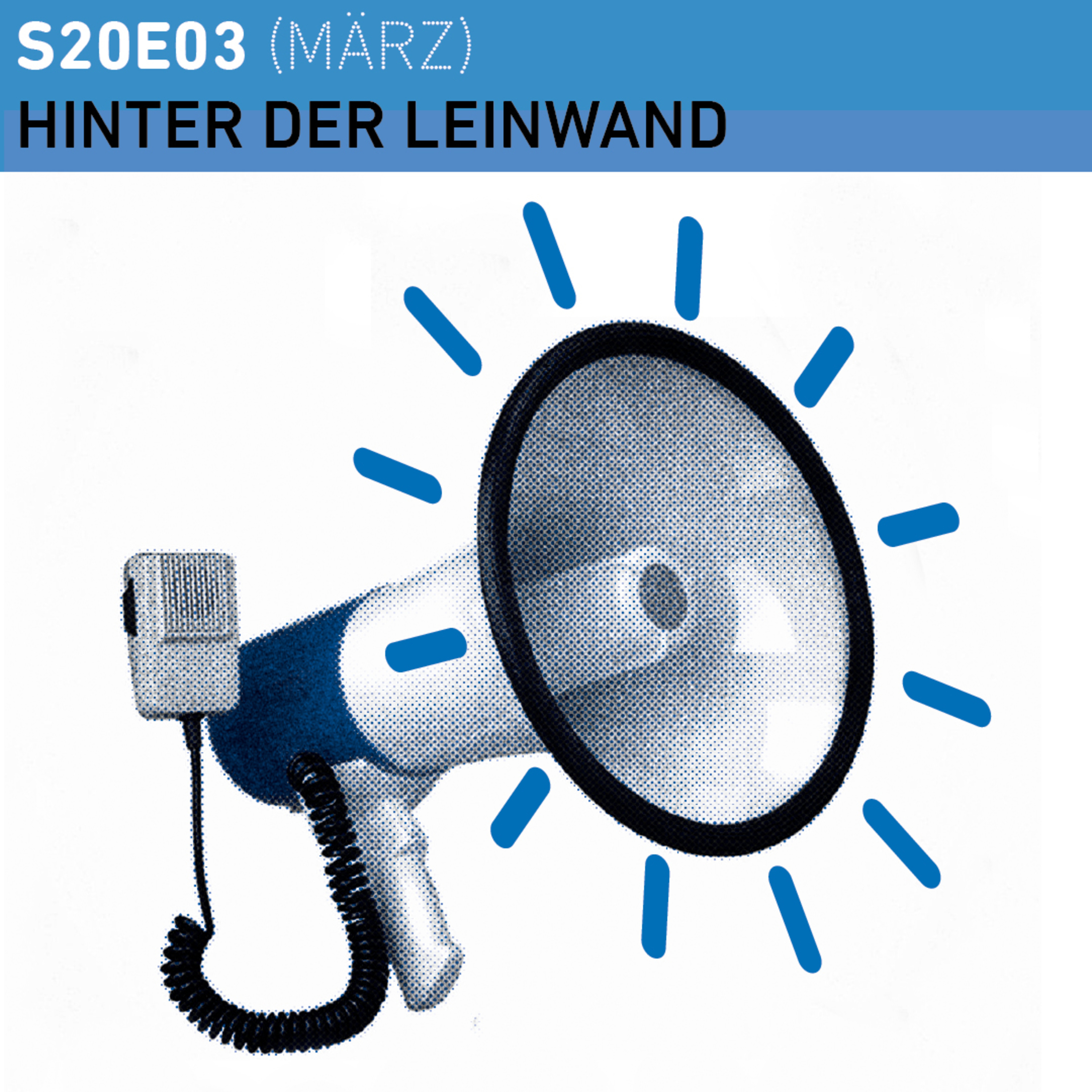 Hinter der Leinwand