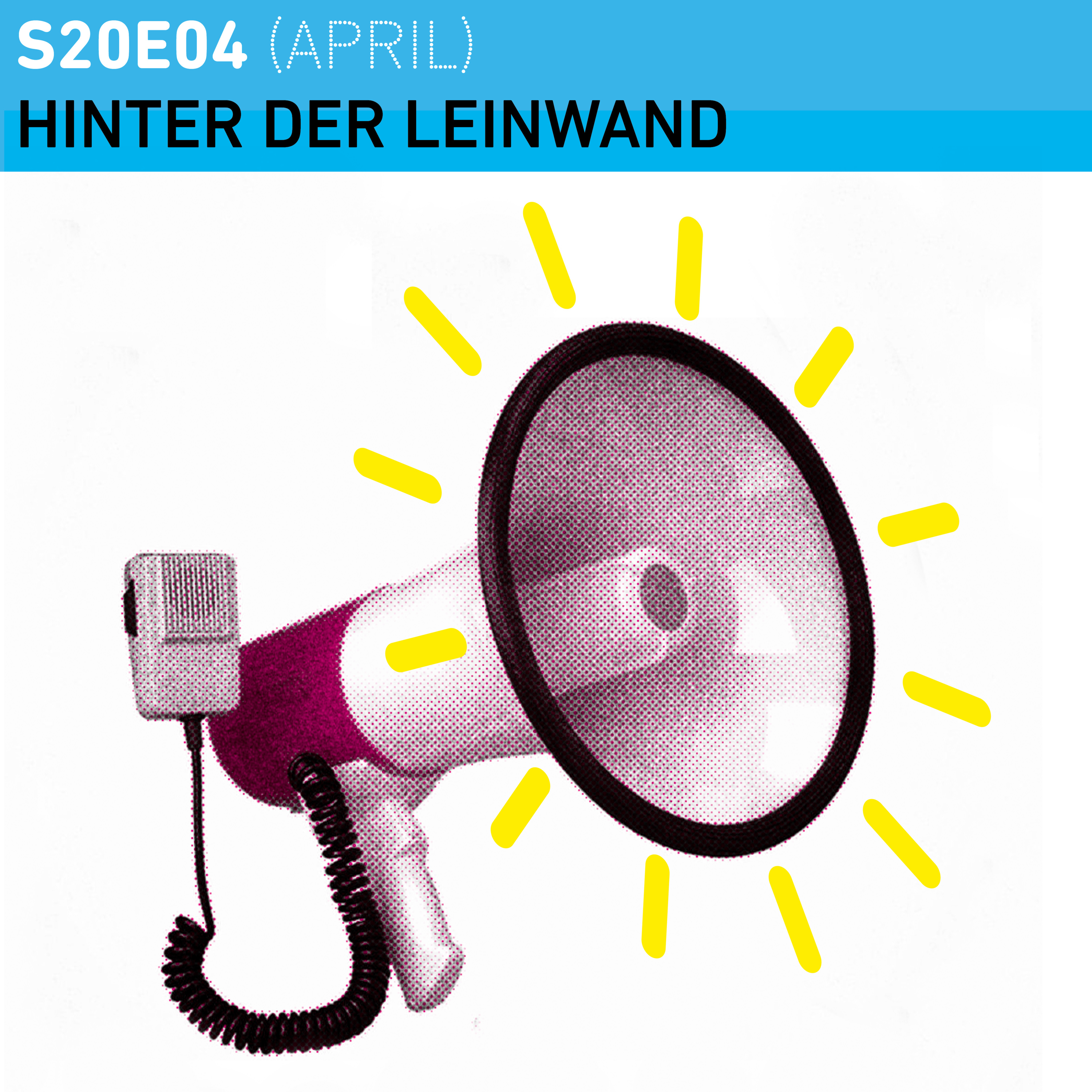 Hinter der Leinwand