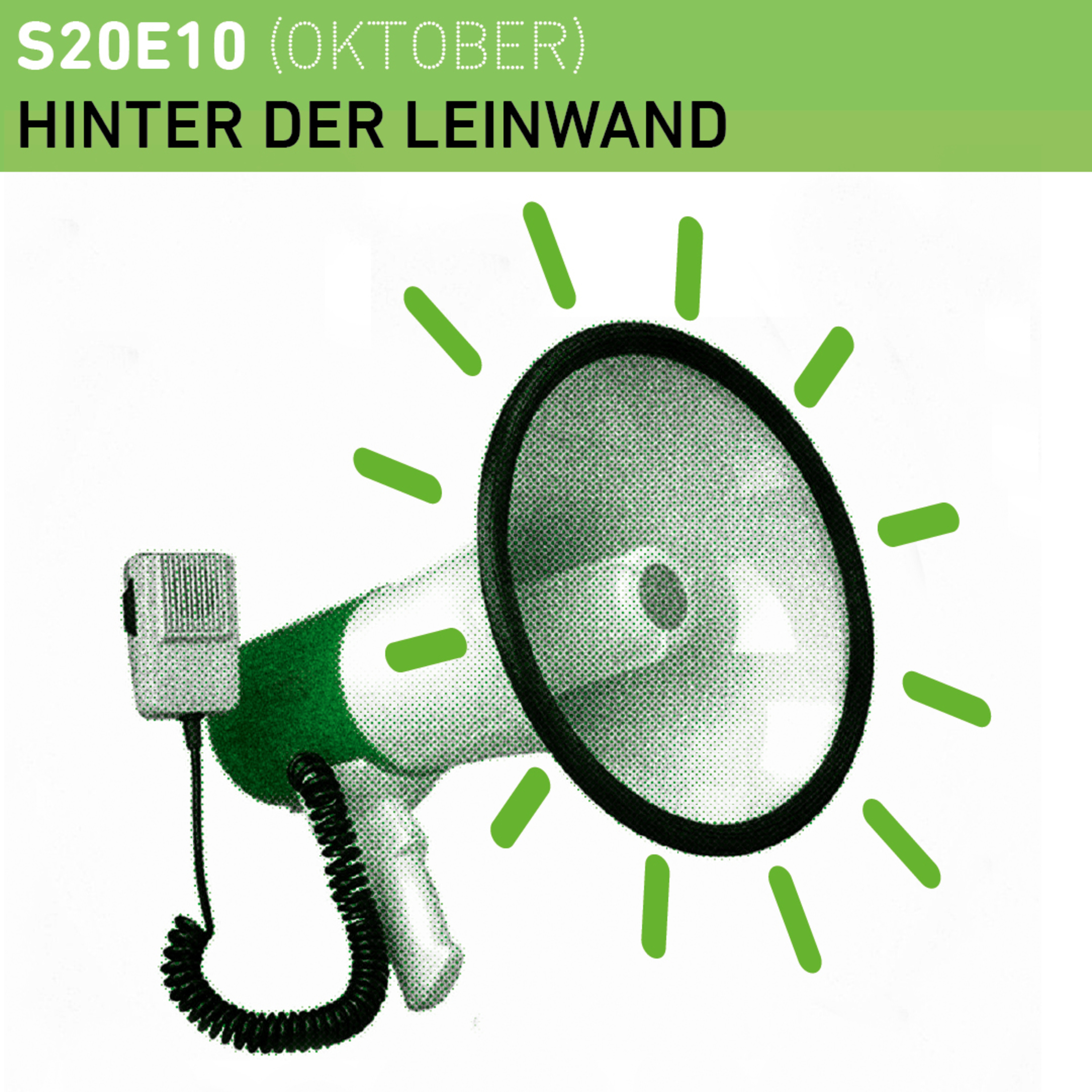 Hinter der Leinwand