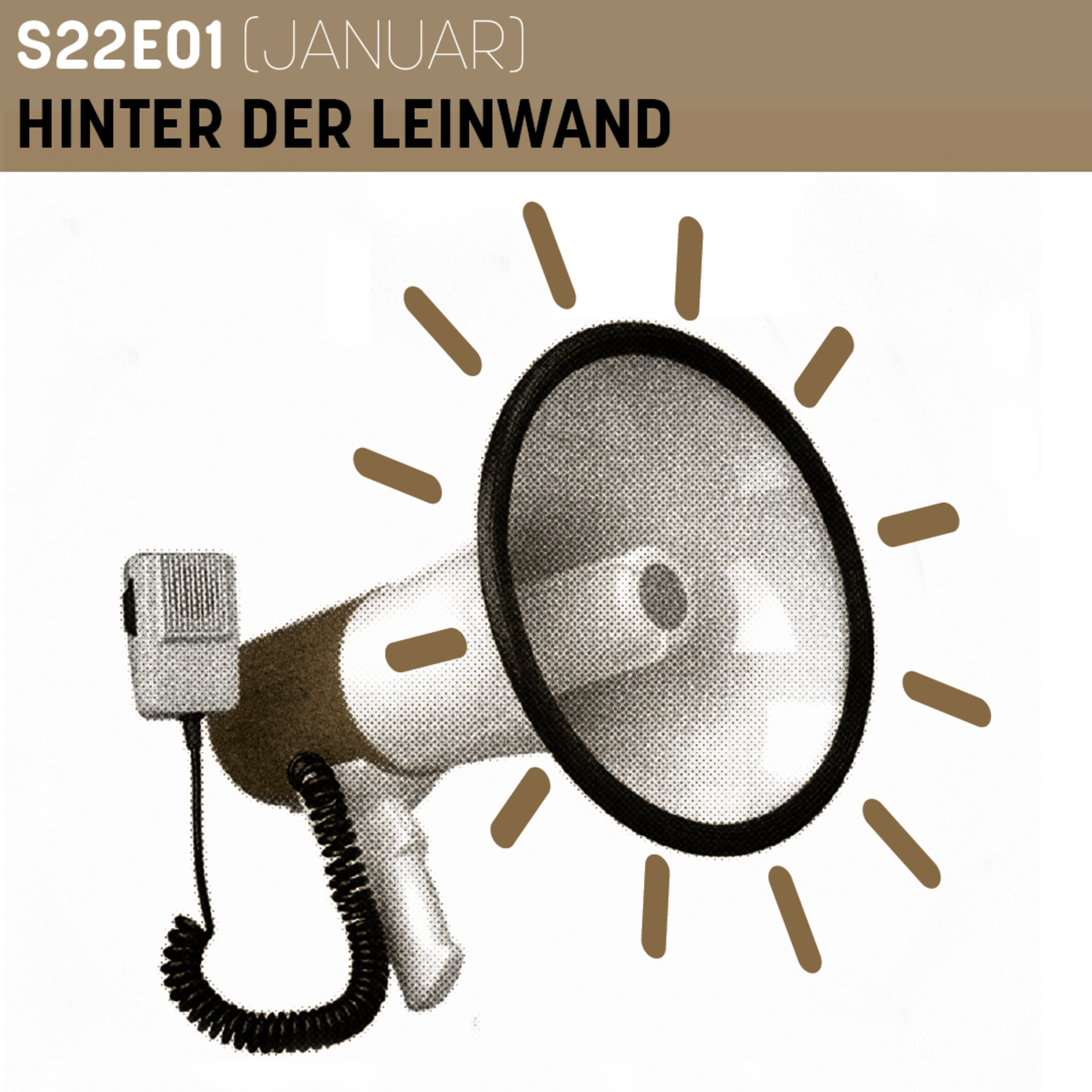 Hinter der Leinwand