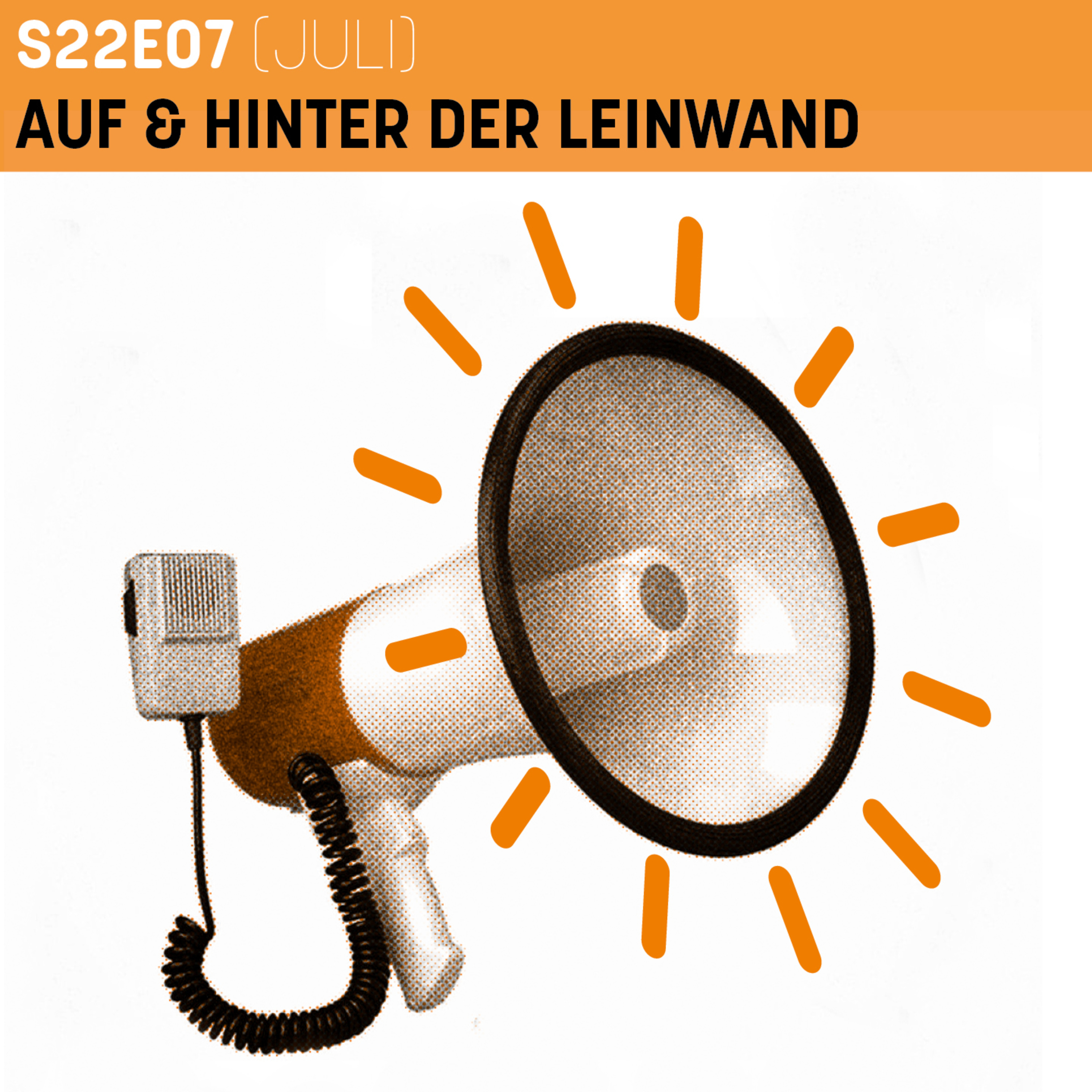 Hinter der Leinwand
