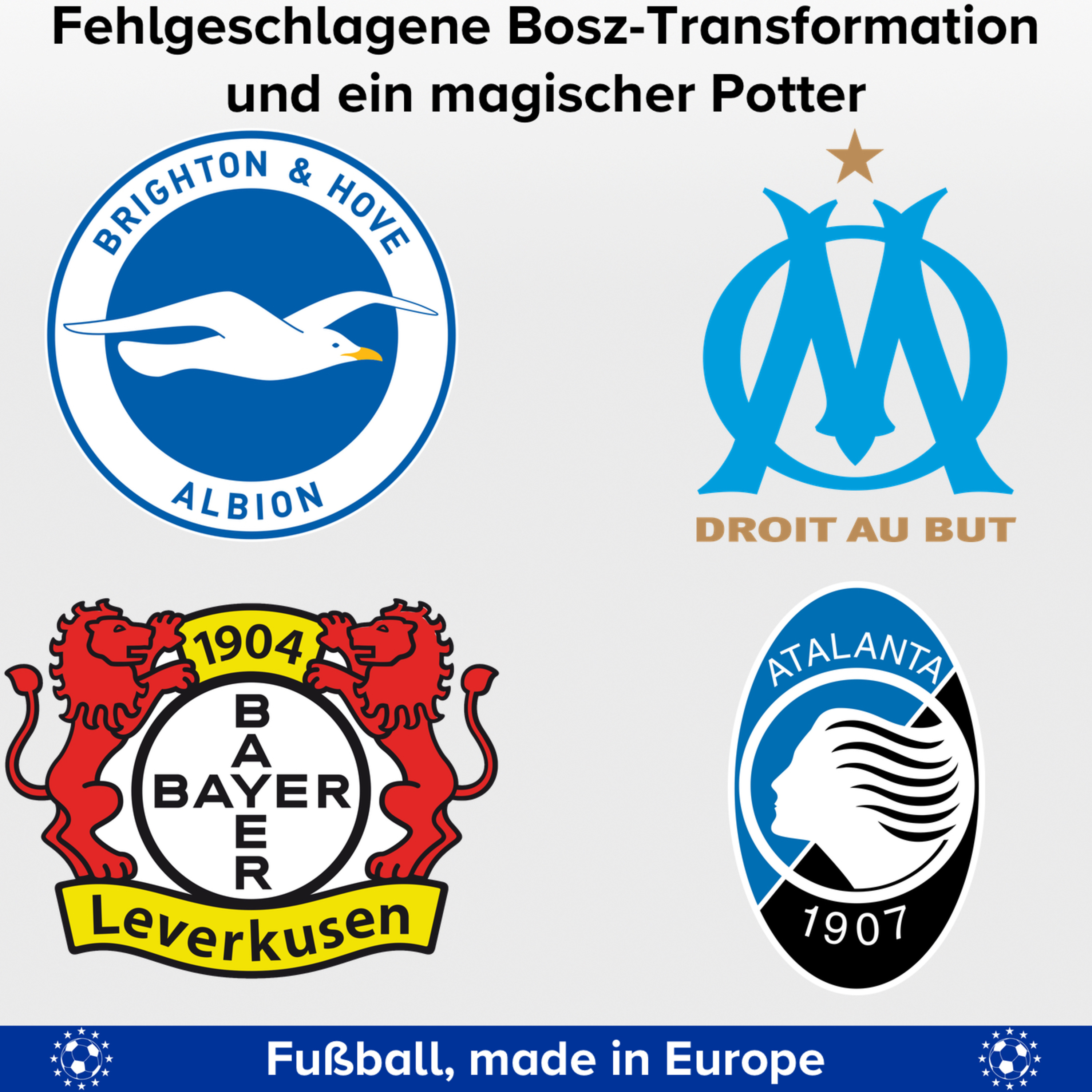 Fußball, made in Europe