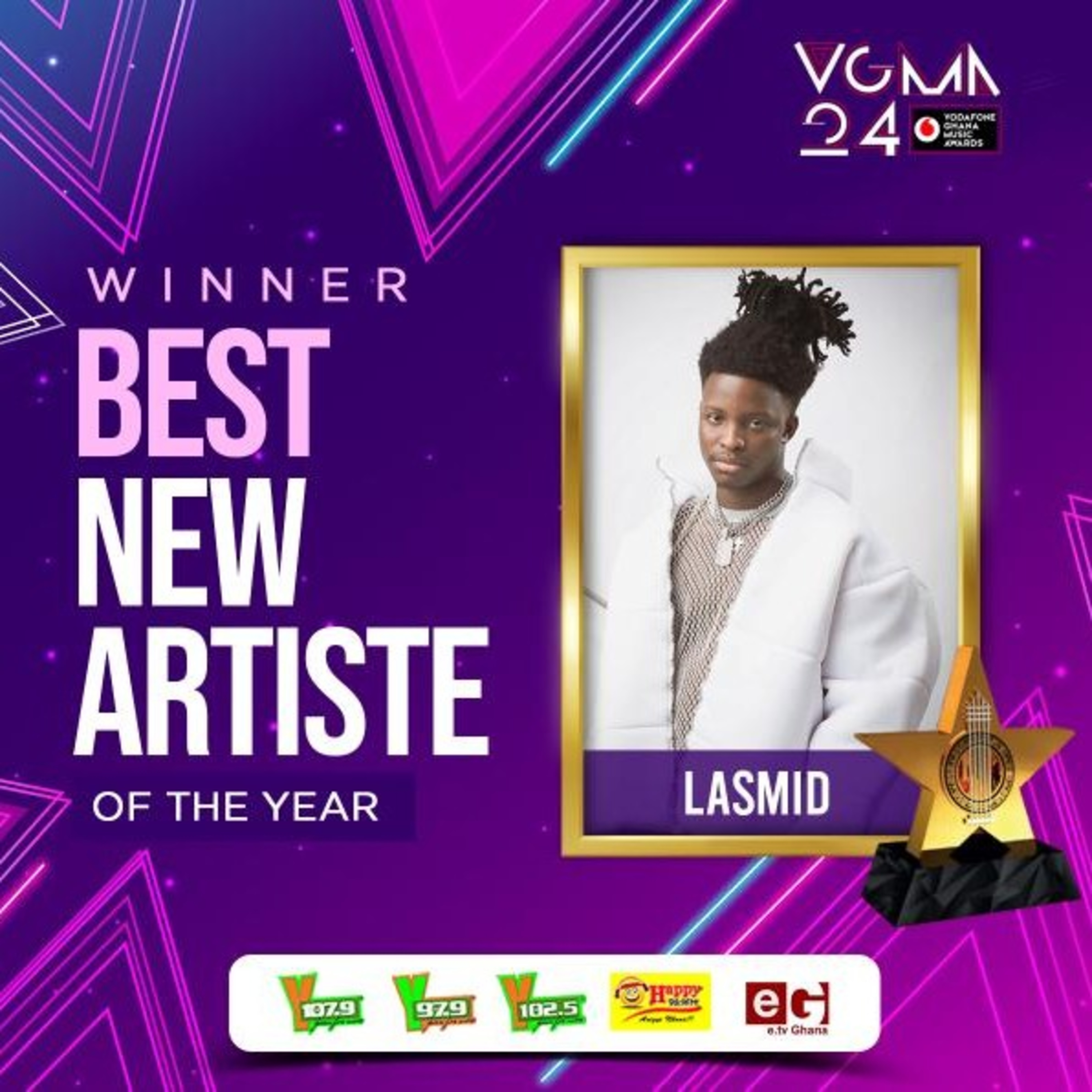 Why Lasmid Won New Artist Of The Year 24thVGMA  episode artwork