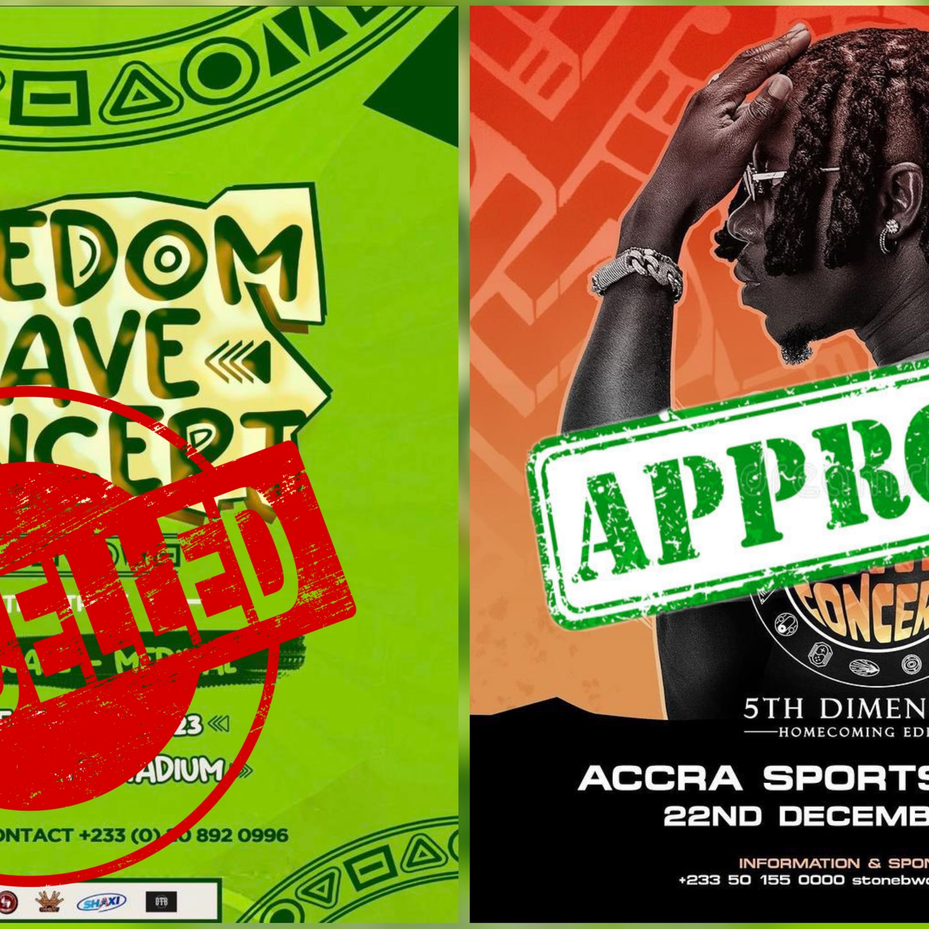 Shatta Wale Cancelled Freedom Wave Concert For Stonebwoy's 5th Dimension Concert episode artwork